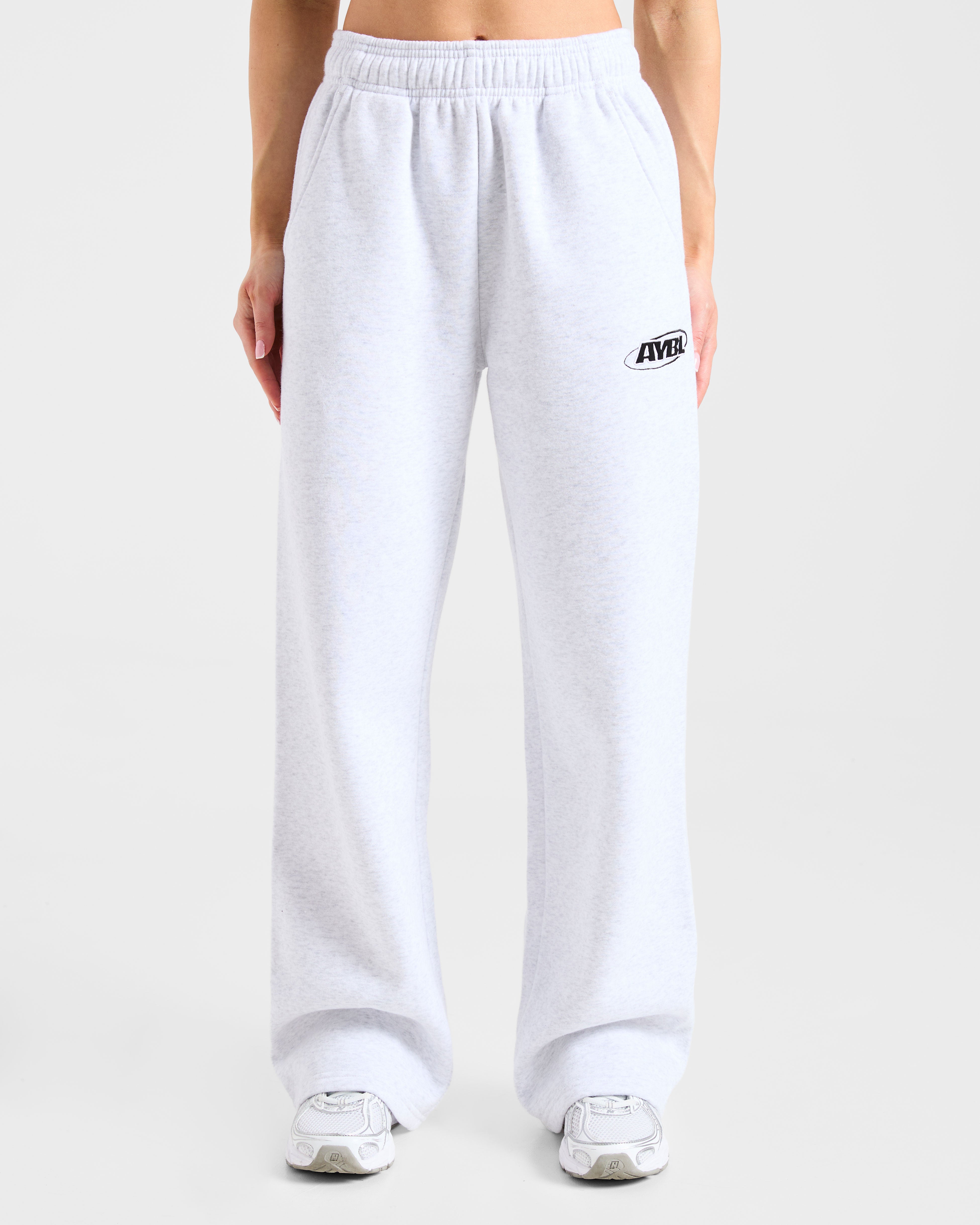 Pantaloni Jogger Oversized per Sport Essentials - Grigio Scurissimo/Nero