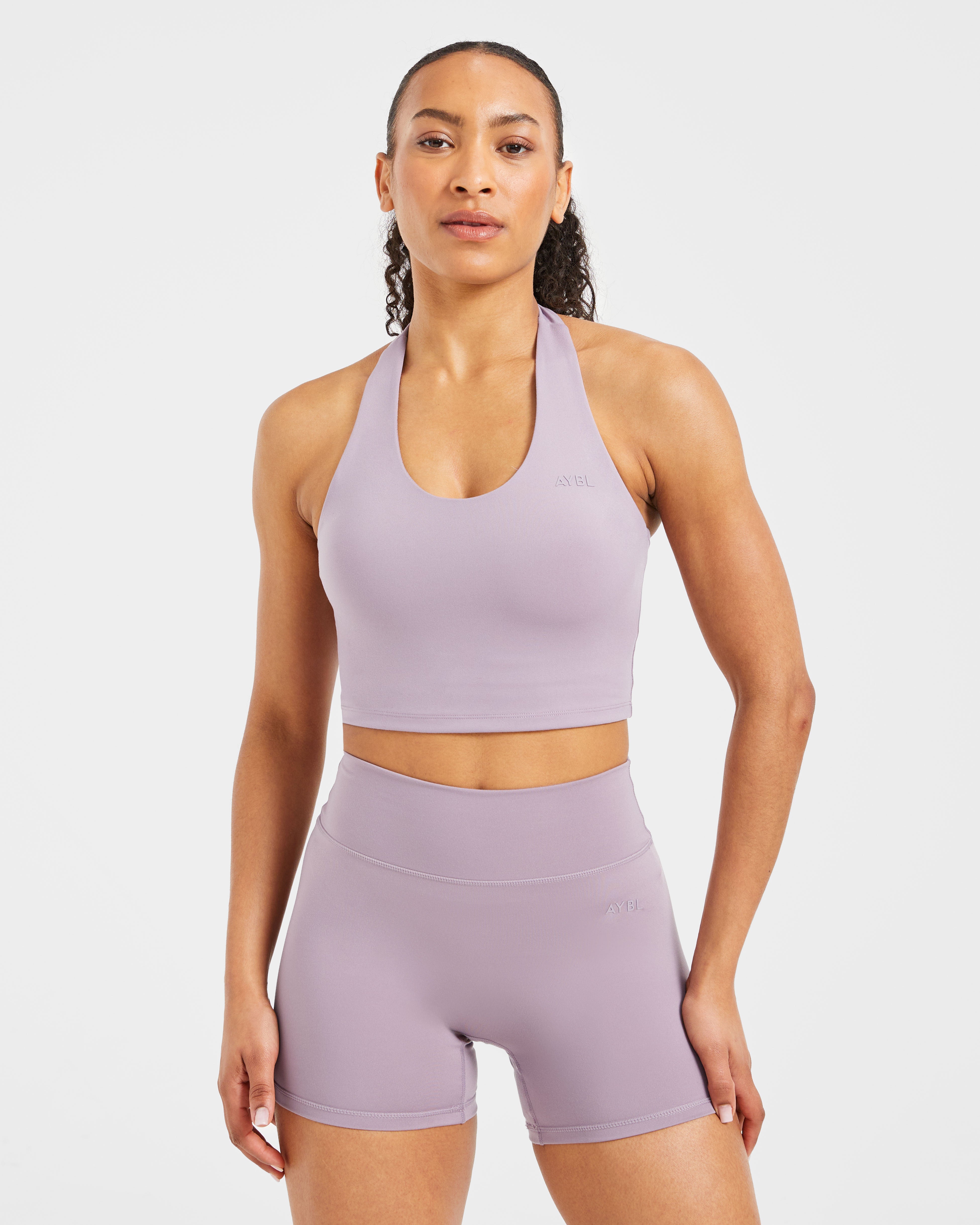 Top Corto a Spalline Fisse – Mauve Porpora Top Corto a Spalline Fisse - Mauve Porpora
