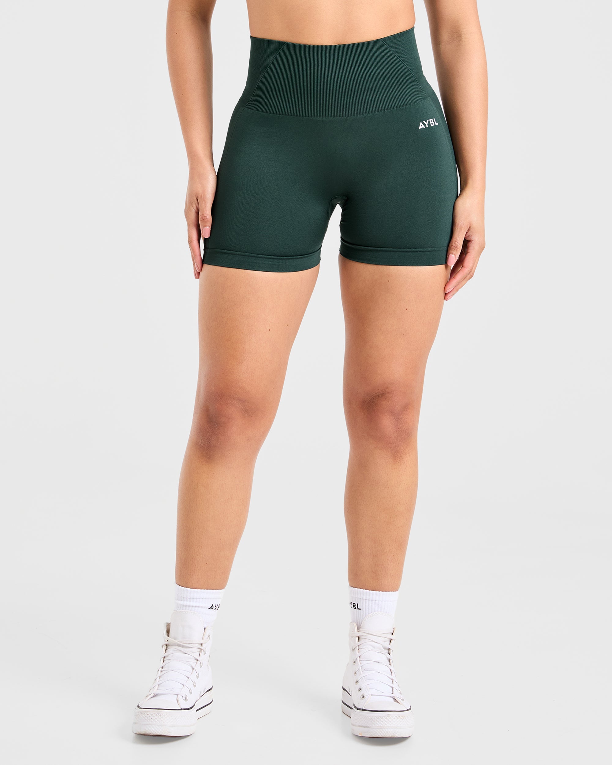 Empower Seamless Shorts - Verde Scuro