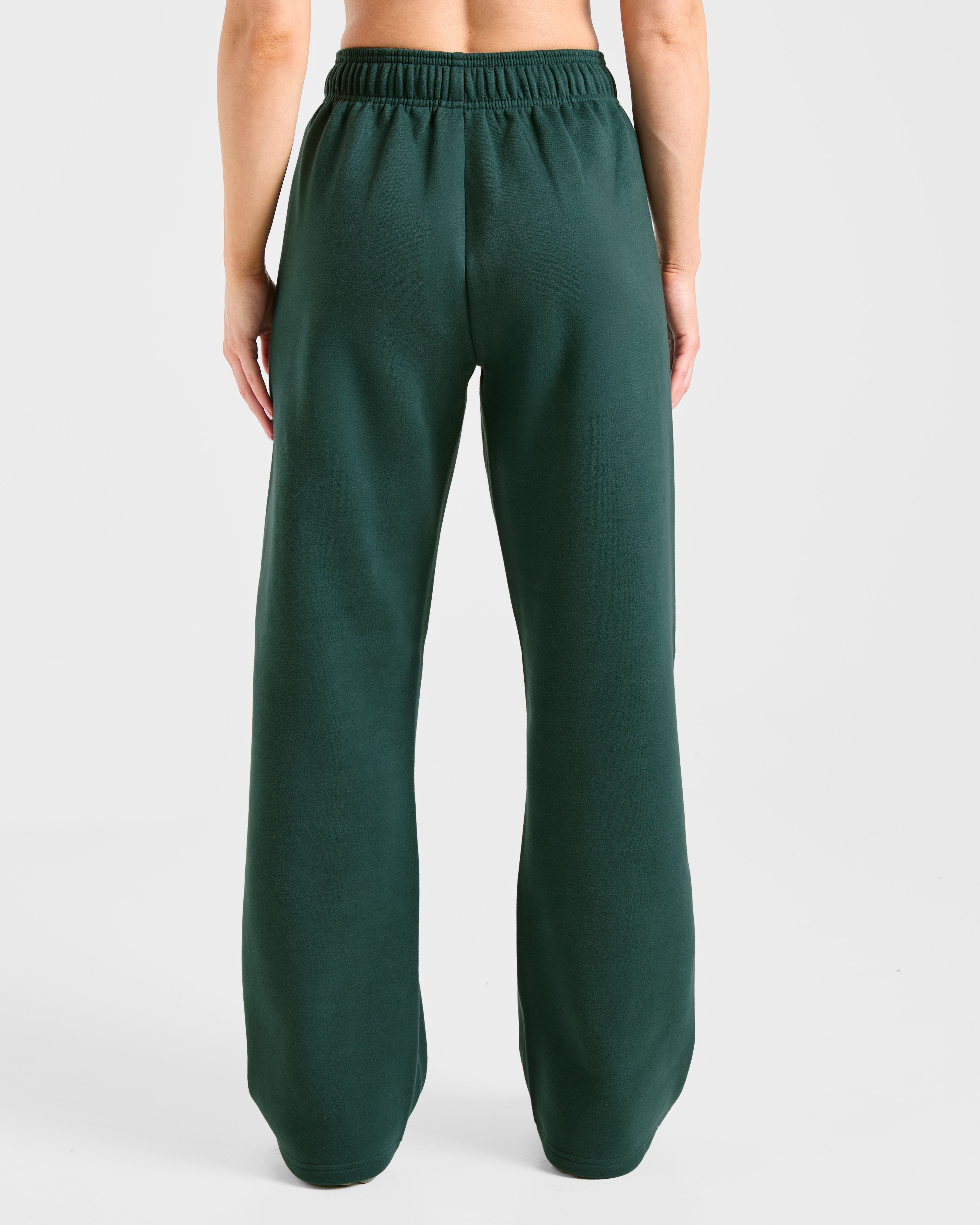 Pantaloni Jogger Larghi Varsity 2.0 - Foresta Profonda
