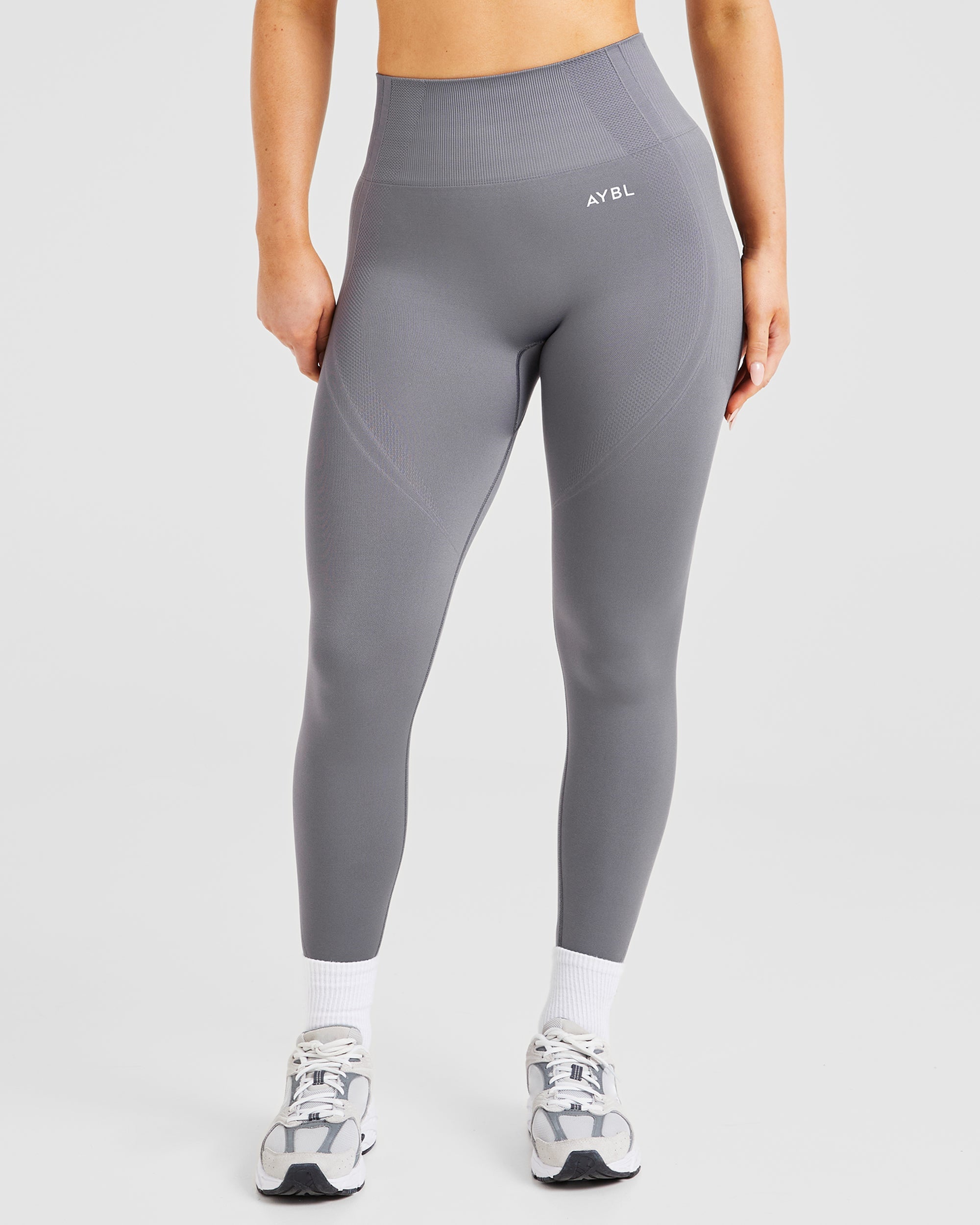 Leggings senza cuciture Balance V3 - Grigio Carbone