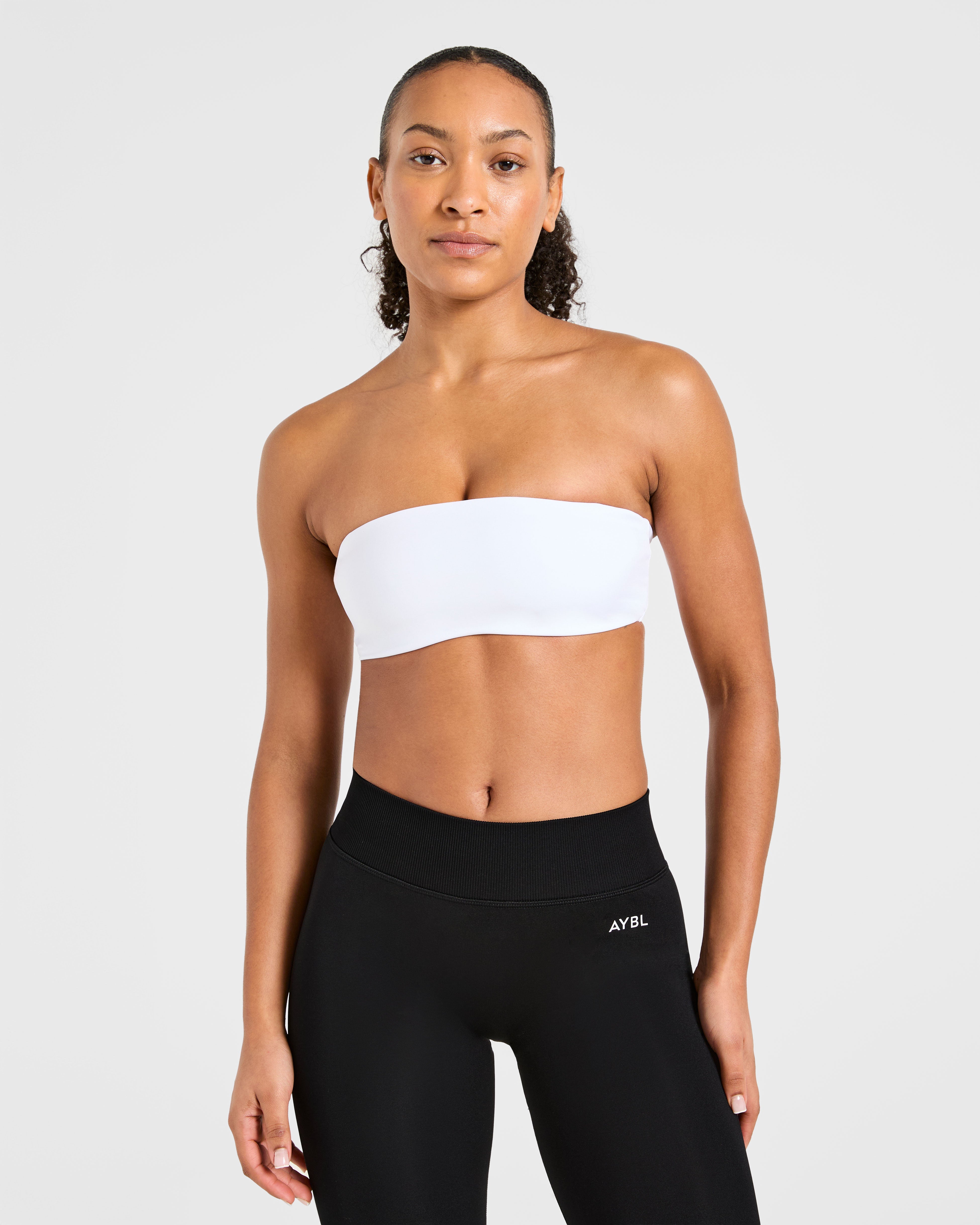 Sports Bra Bandeau Essenziale - Bianco