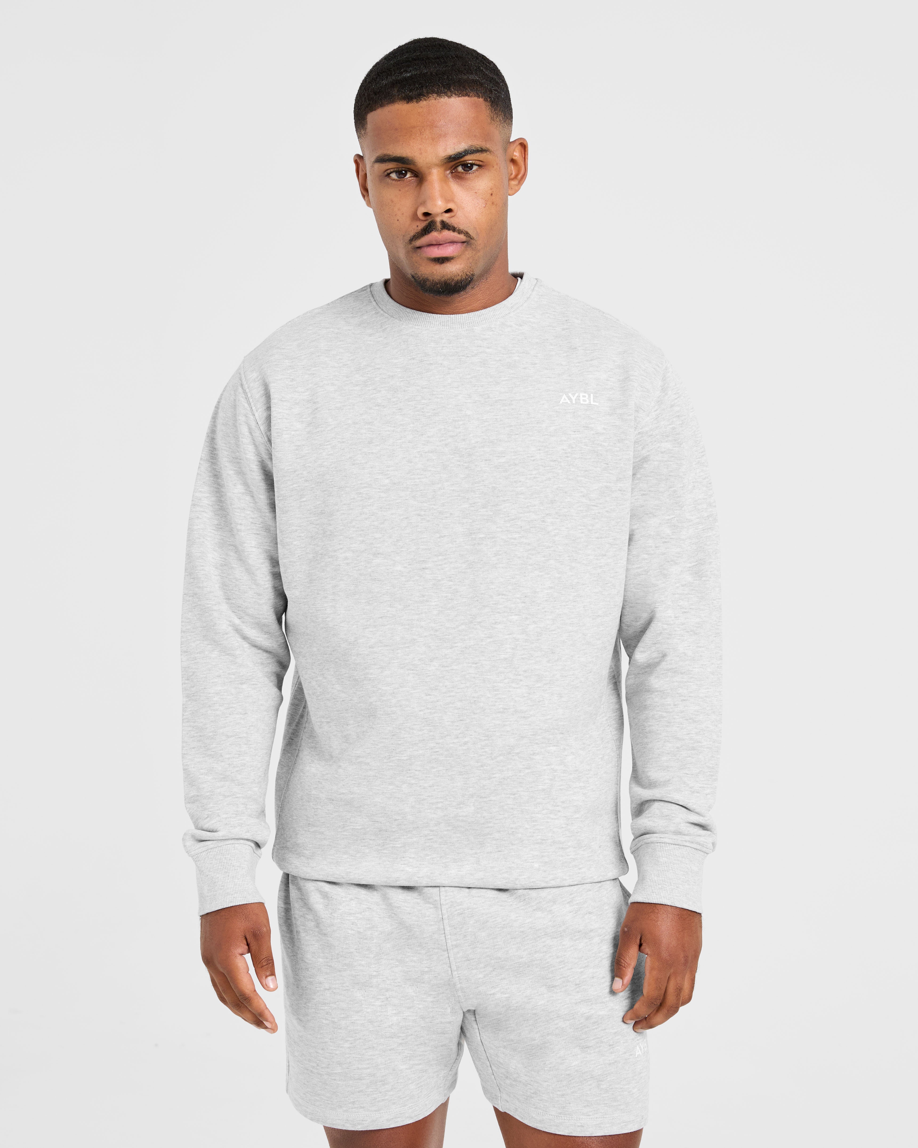 Pullover Leggero Essenziale - Grigio Mélange