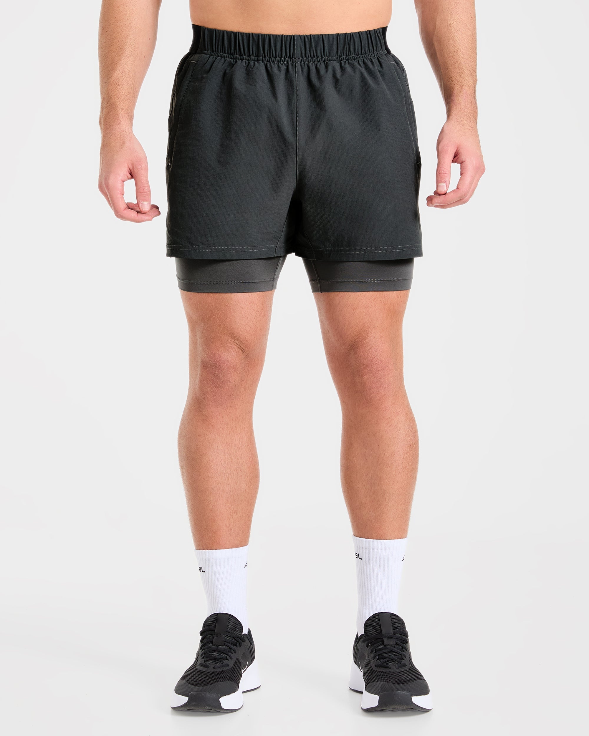 Shorts 2 in 1 Signature - Grigio
