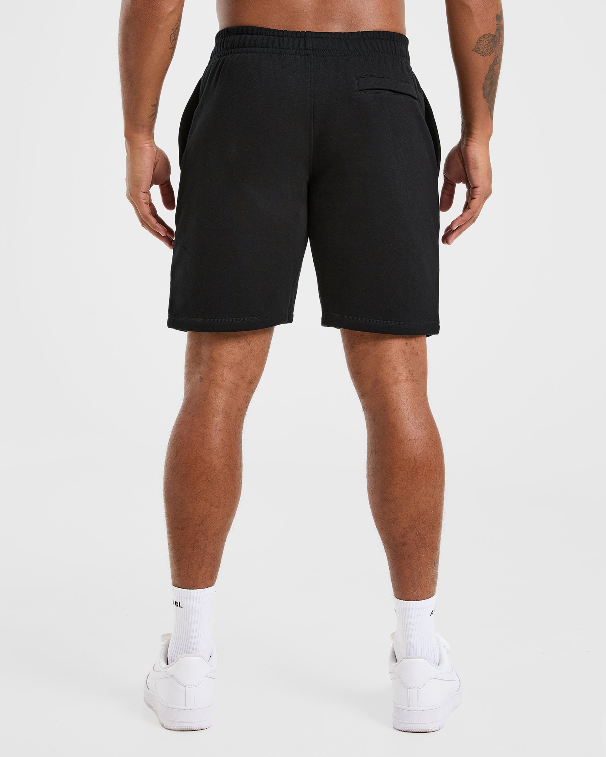 Shorts 7" Leggeri Essenziali - Nero