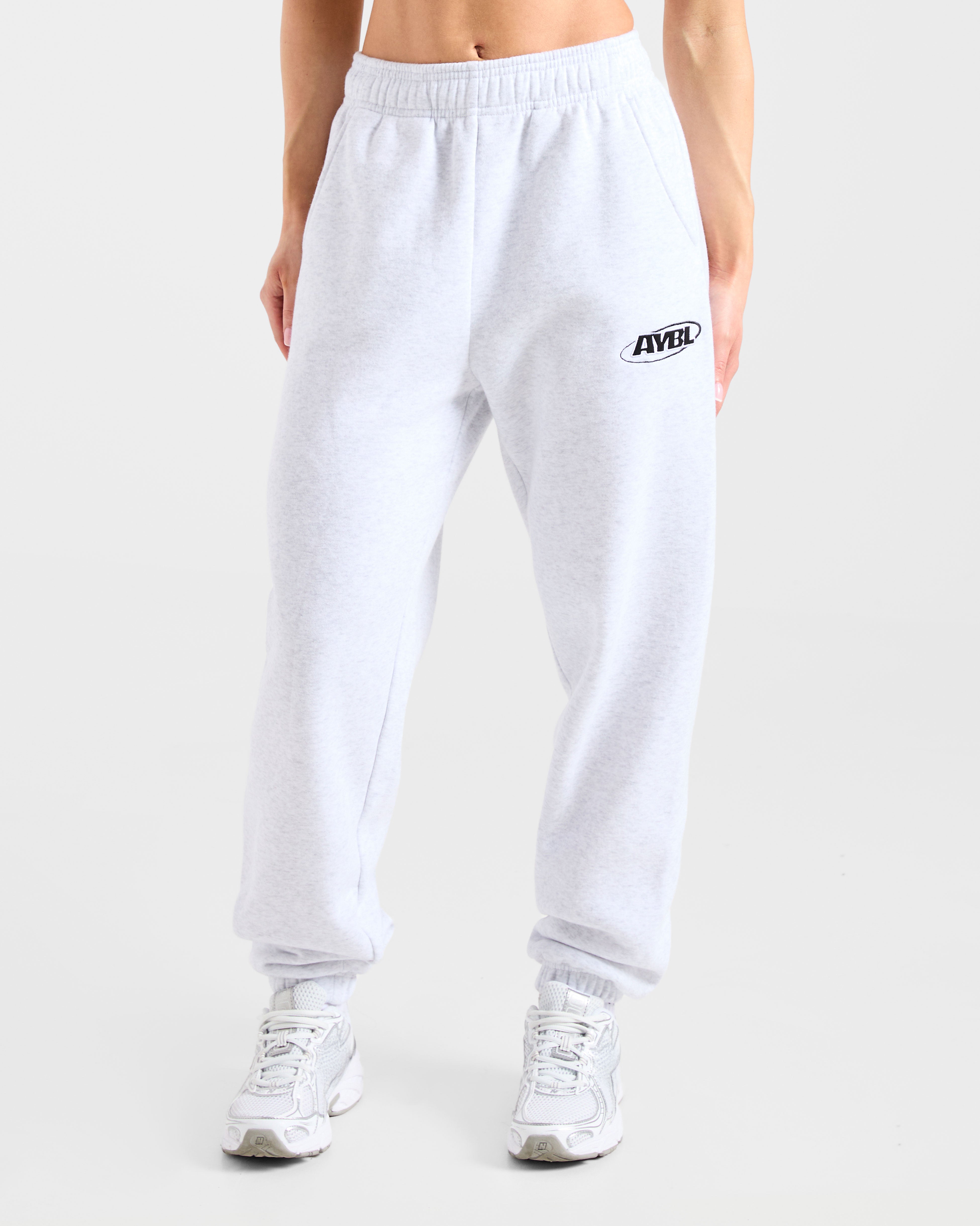Pantaloni Larghi Sports Essentials - Grigio Sfumato/Nero