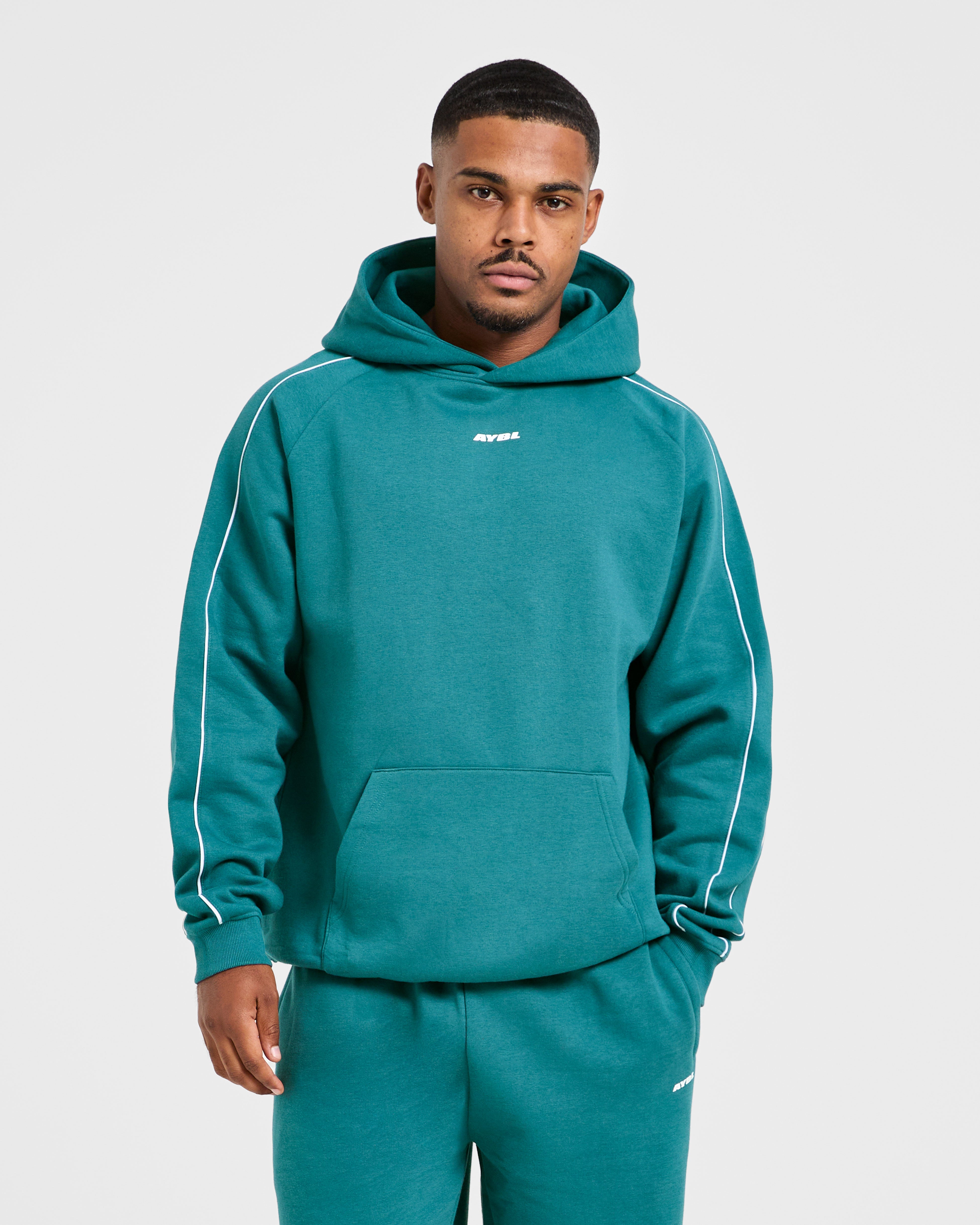 Giacca Felpa Oversized Restore - Verde Acquamarina