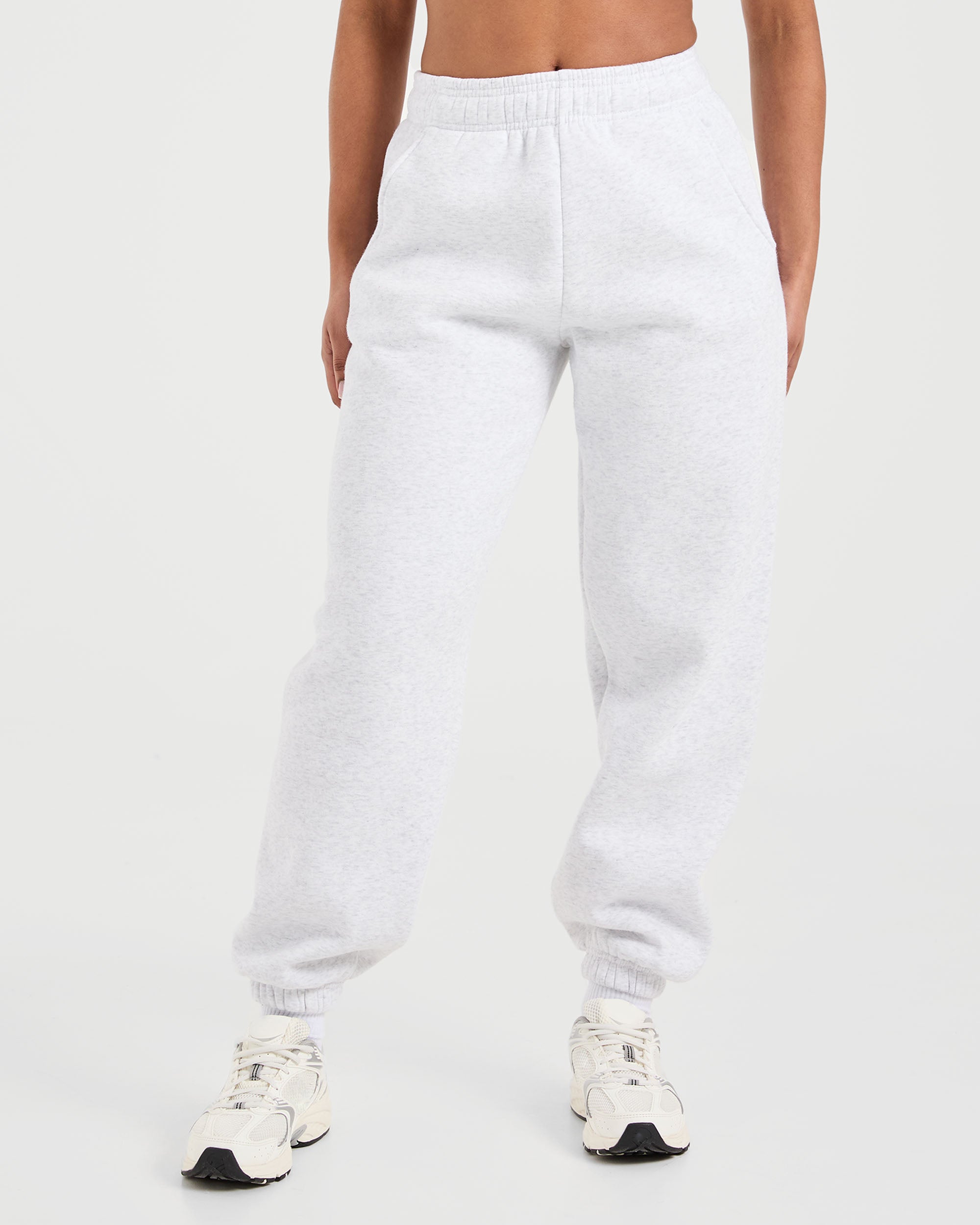 Pantaloncini Larghi Classici in Felpa - Grigio Ardesia