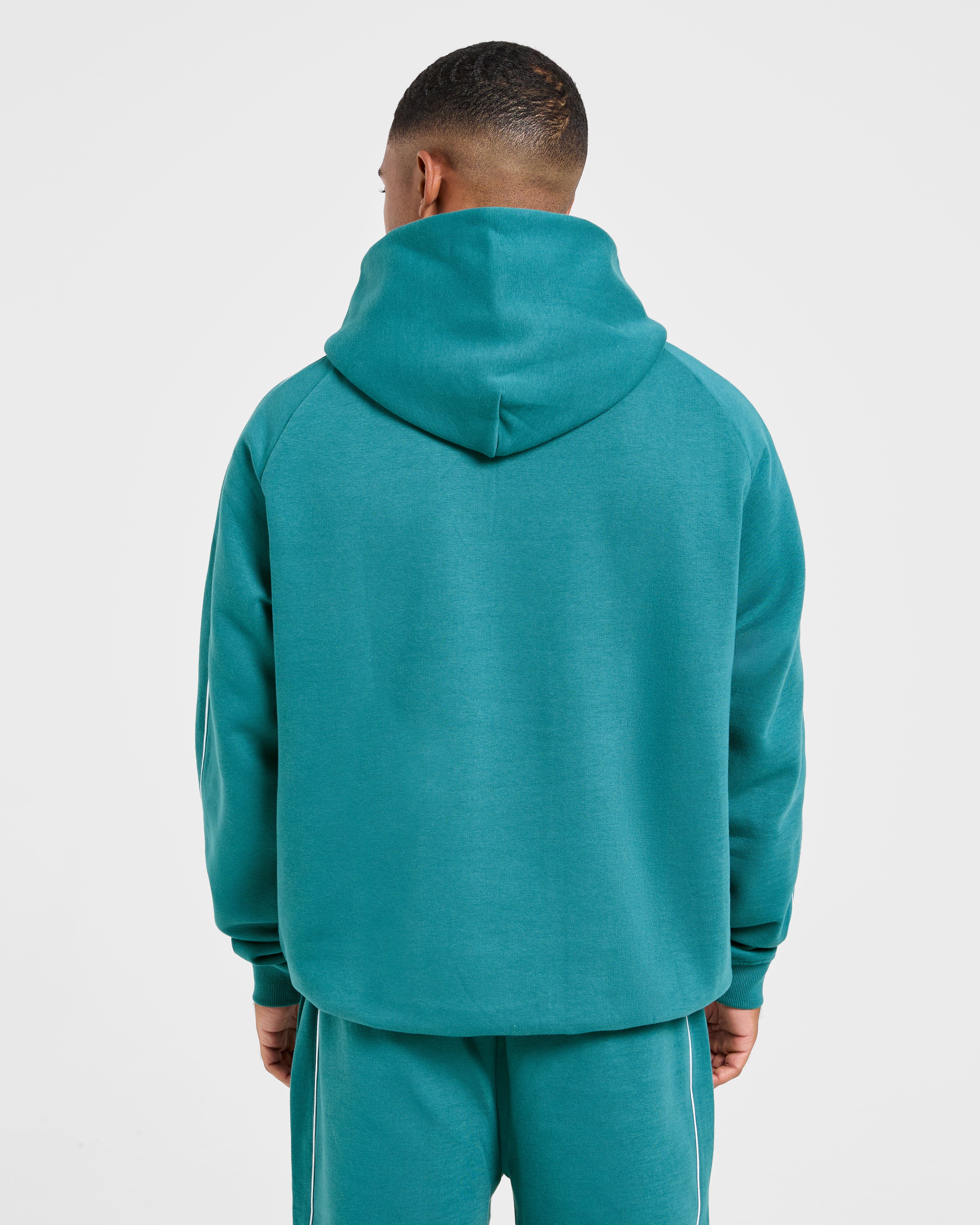 Giacca Felpa Oversized Restore - Verde Acquamarina