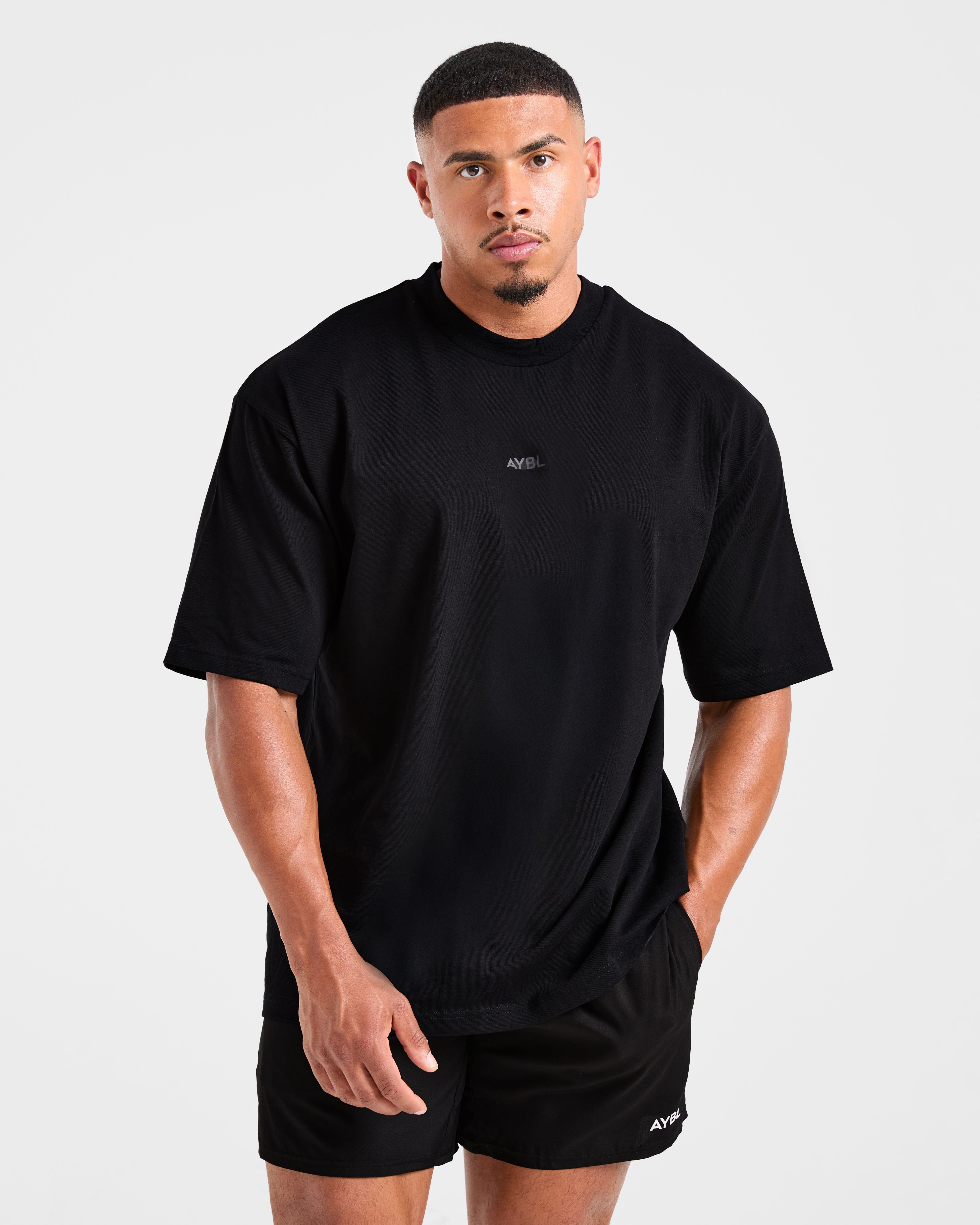 T-shirt Oversized Craft - Nero