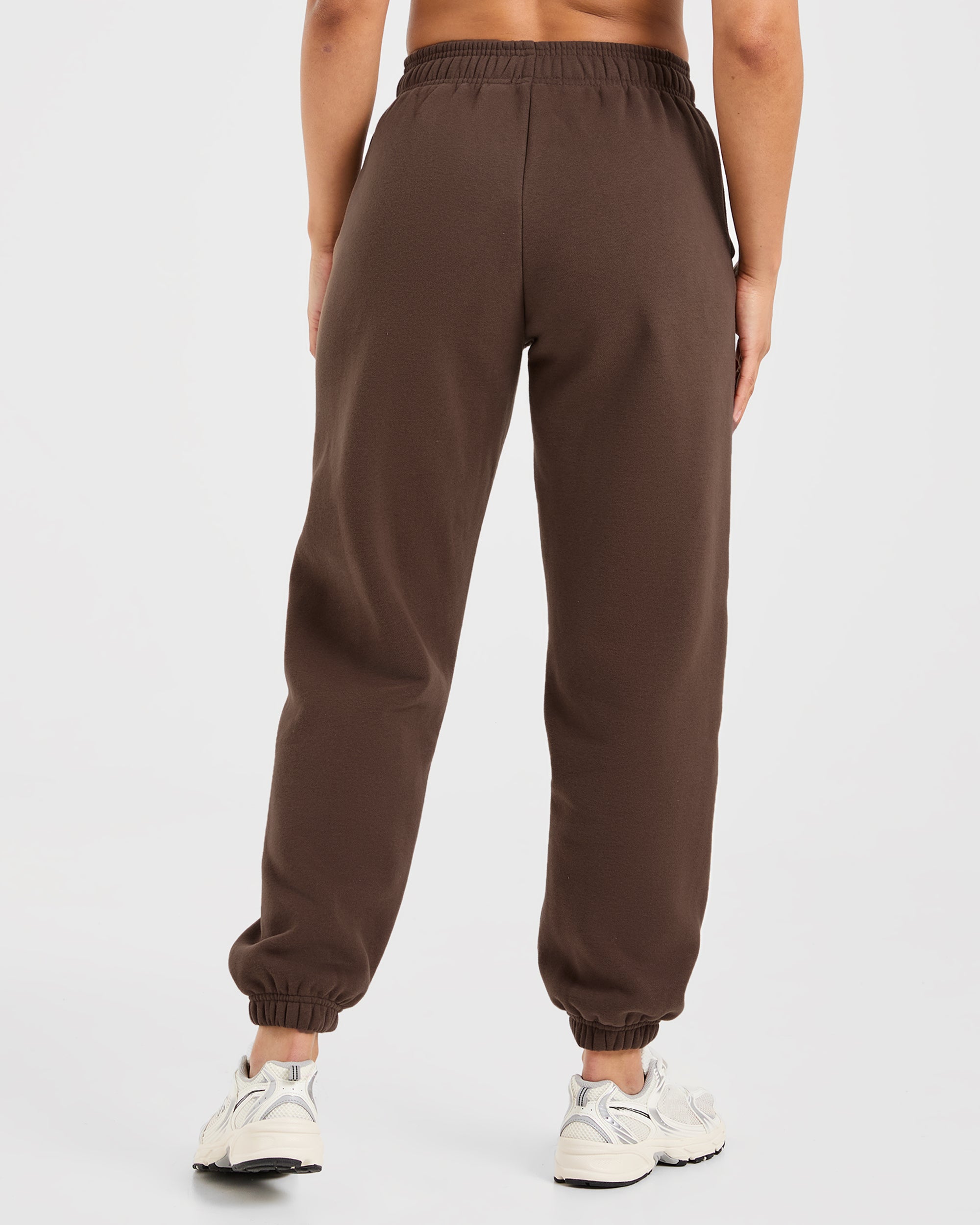 Pantaloncini Larghi Classici in Felpa - Marrone