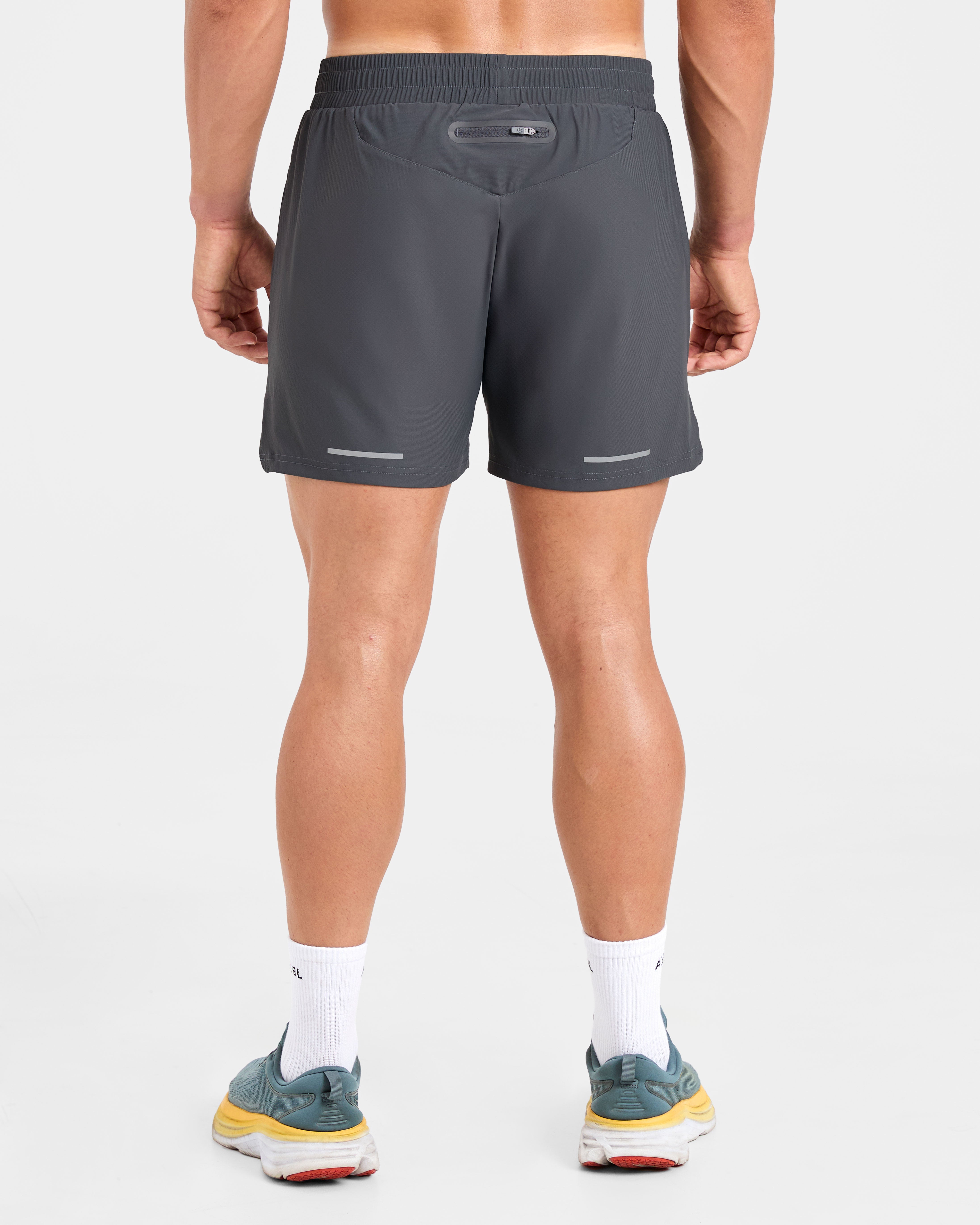 Shorts da Running 5" - Grigio Tempesta