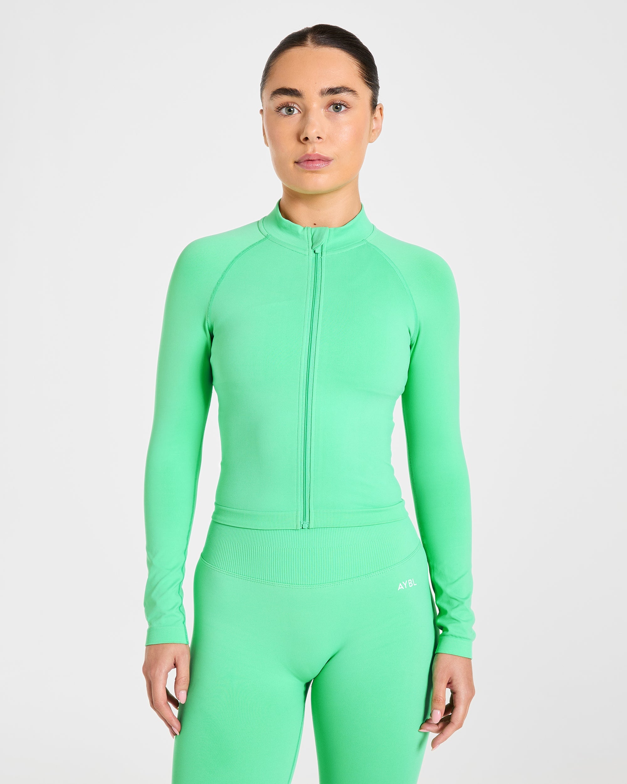 Giacca Seamless Enhance – Verde menta Giacca Seamless Enhance - Verde menta