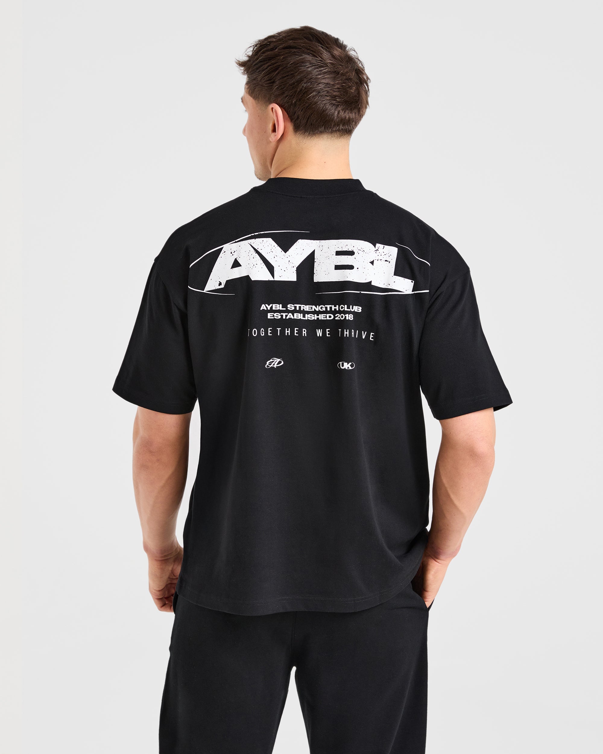 T-shirt Oversized Orbit - Nero