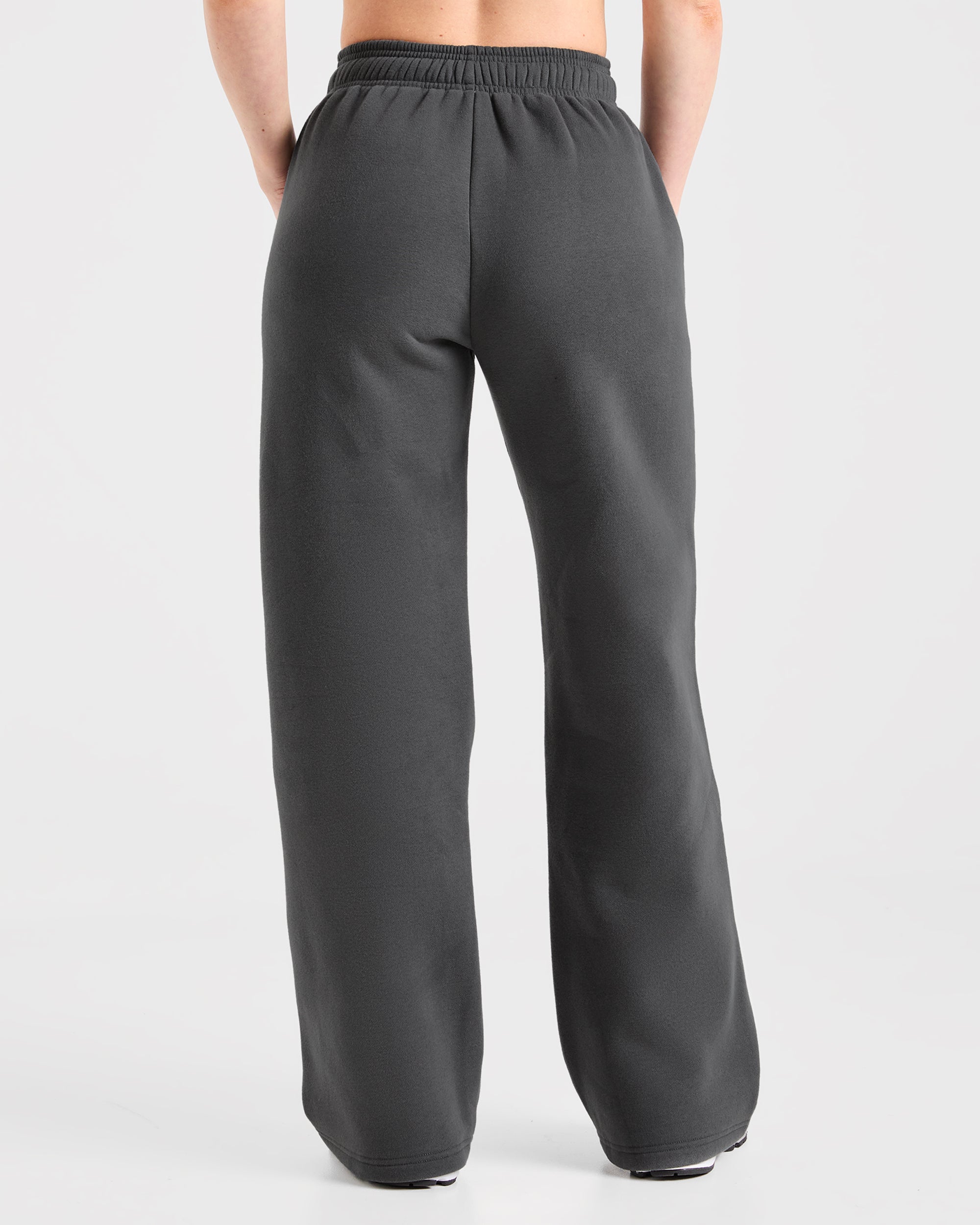Pantaloni da Jogging a Gamba Dritta Retro Athletics - Grigio