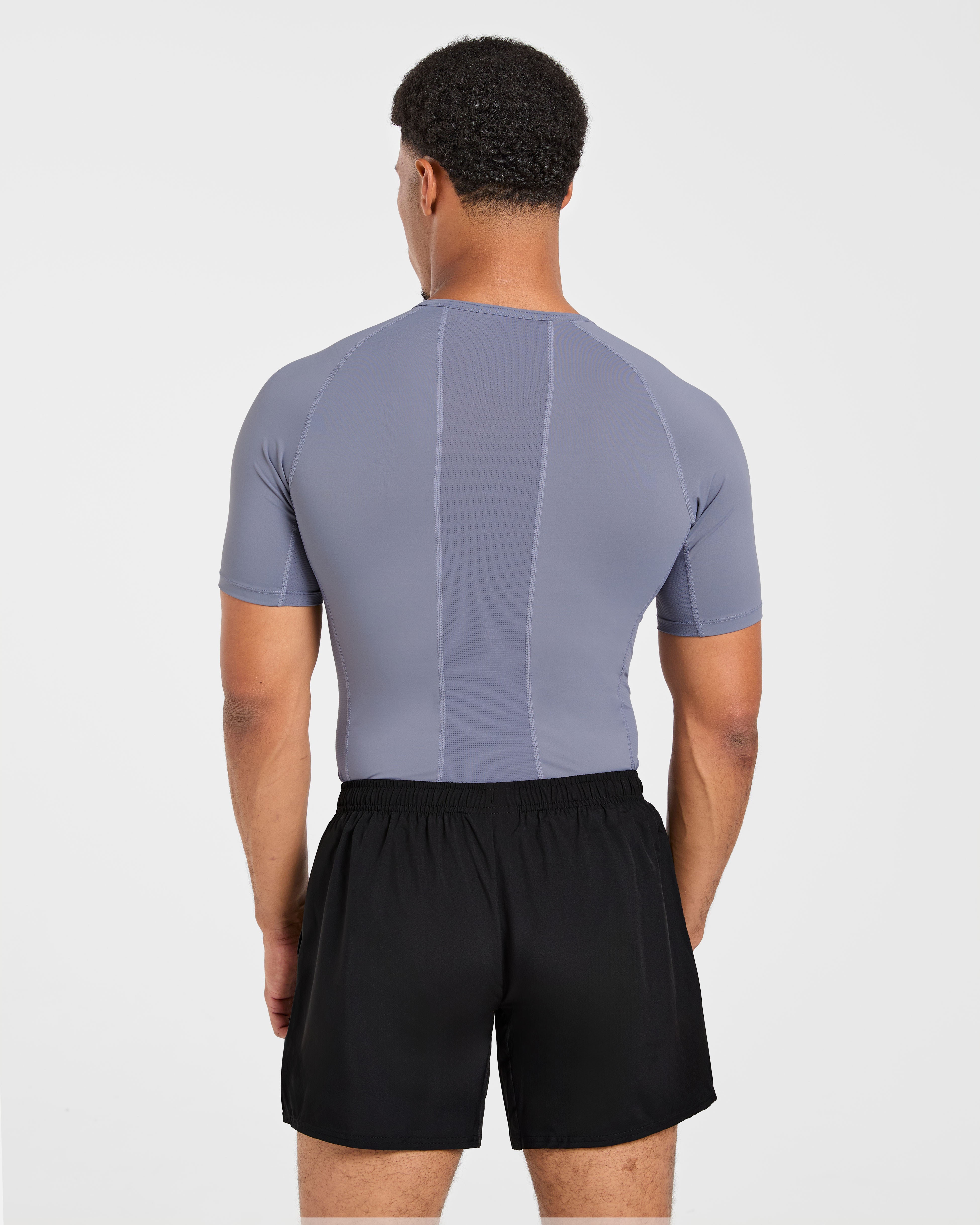 T-shirt Compression - Grigio Slate