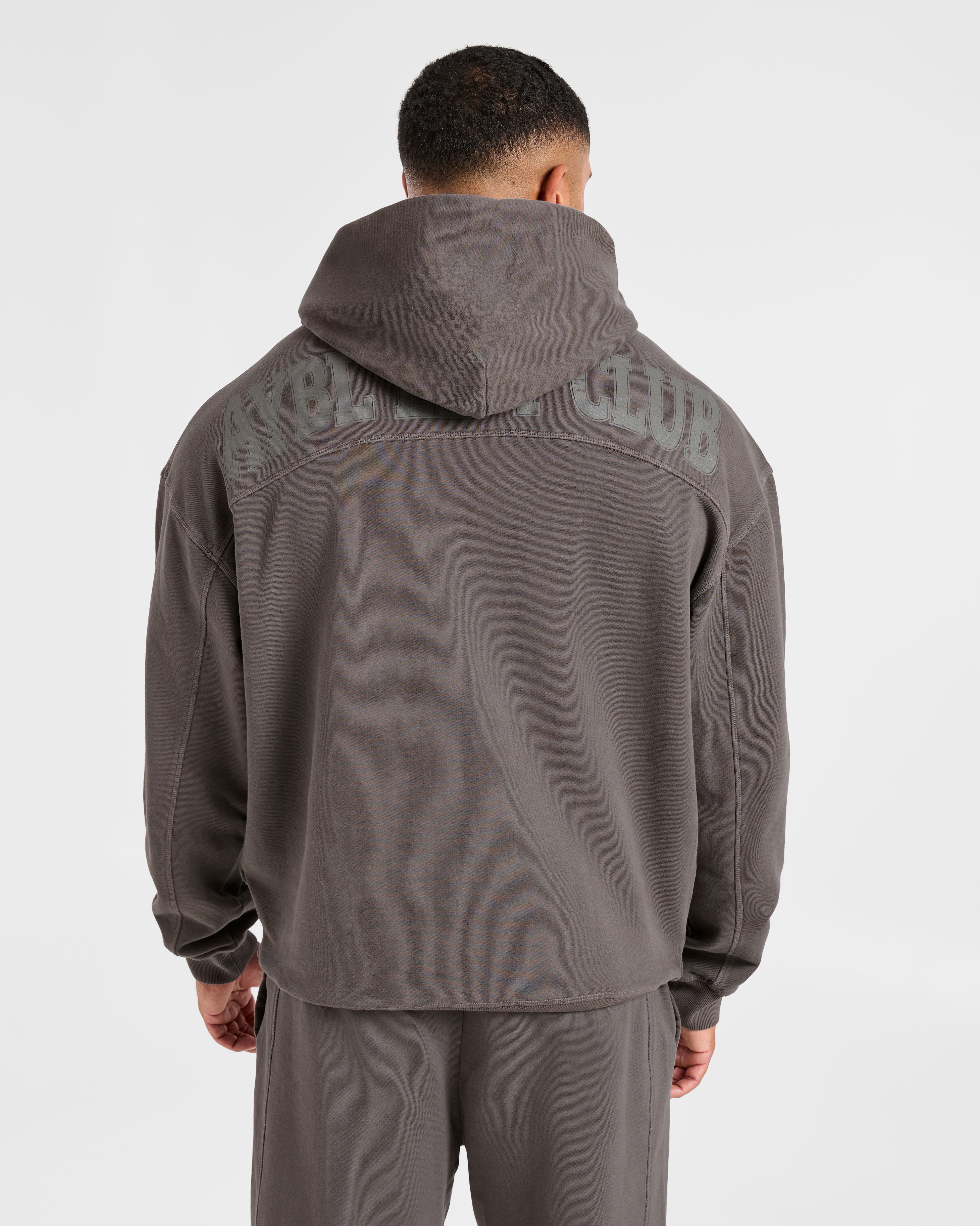 Lift Club Hoodie Sbiadato - Grigio