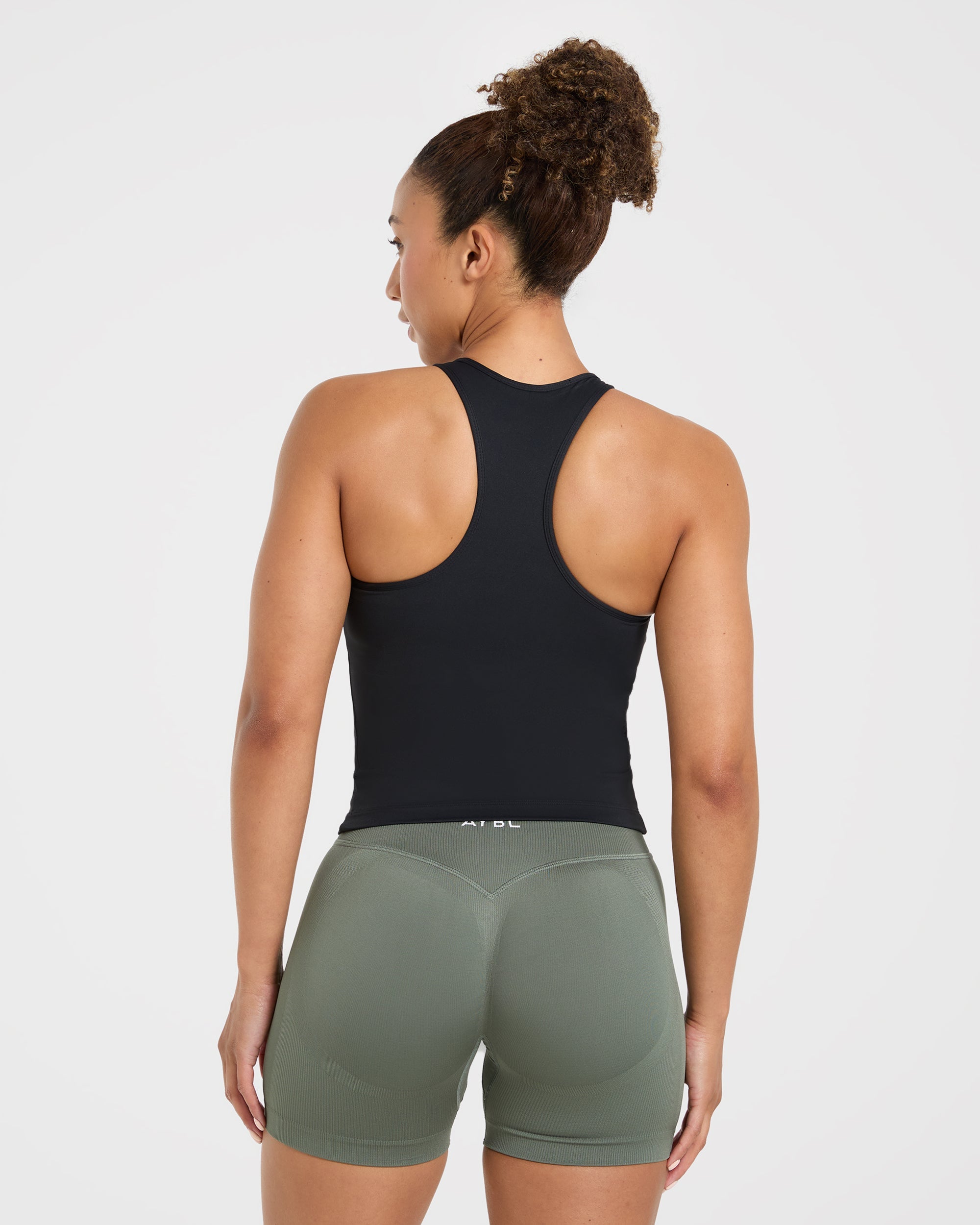 Top Tank Racerback Essenziale - Nero