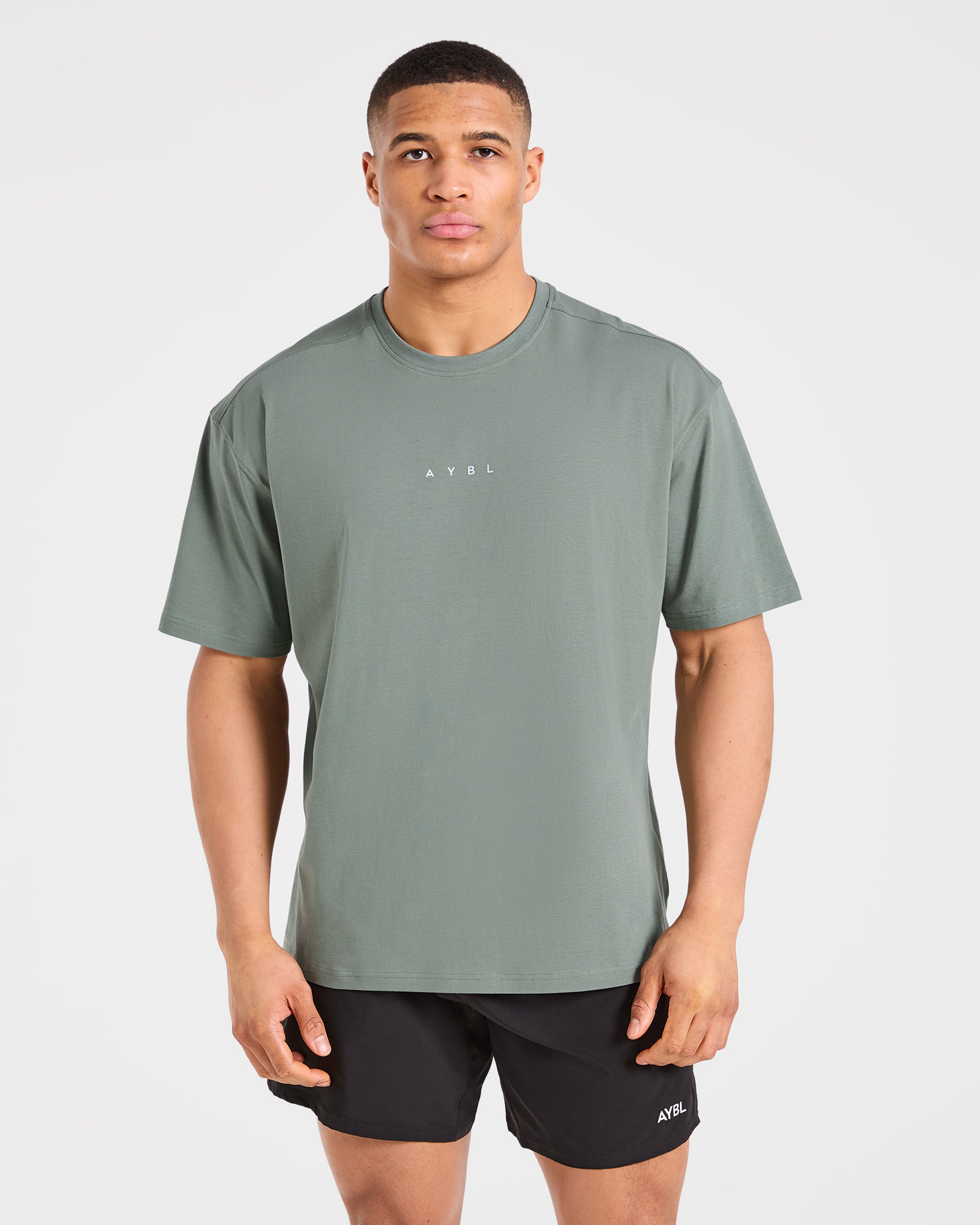 T-shirt Oversized Force - Sage Profondo