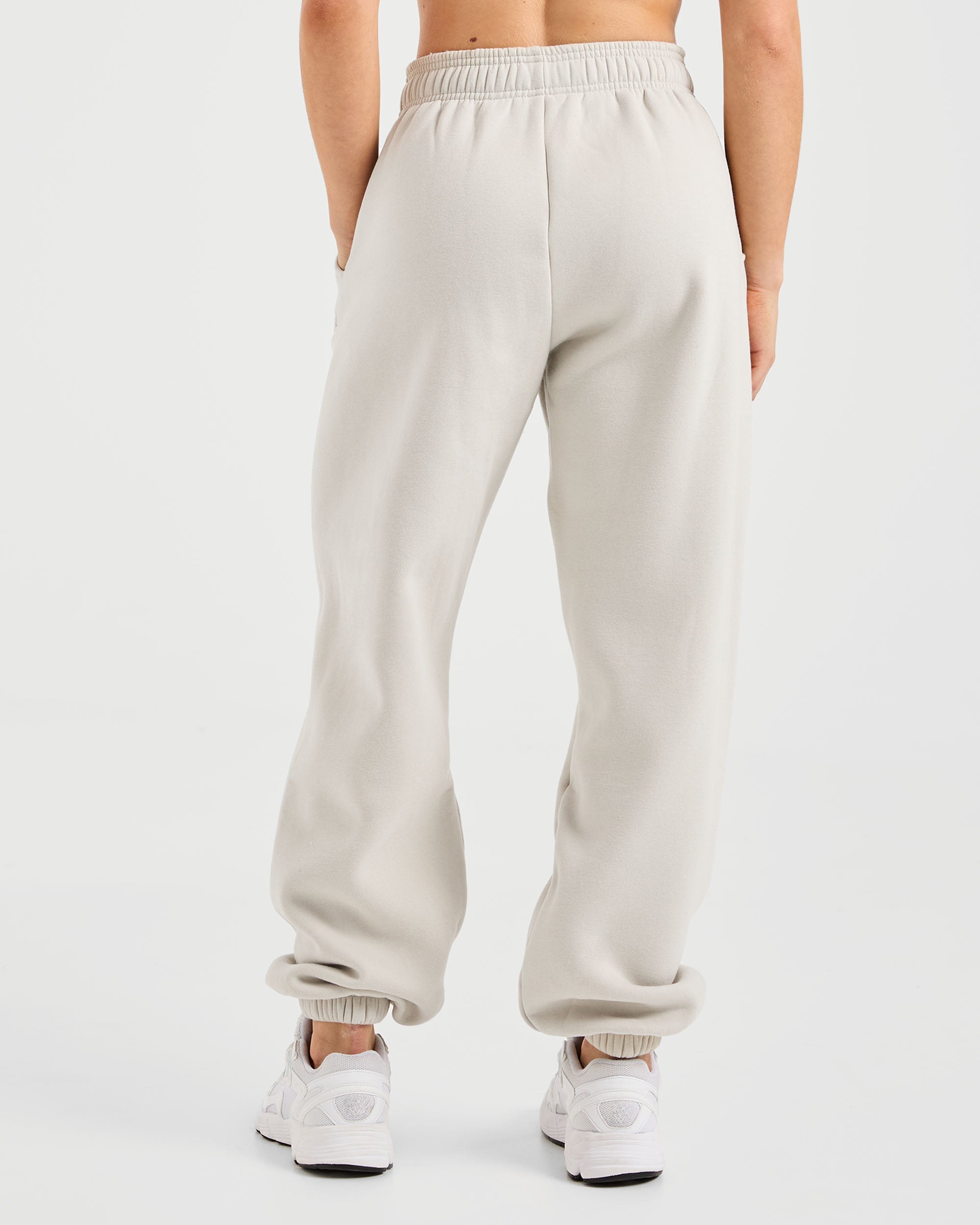 Pantaloncini Larghi Classici in Felpa - Sabbia