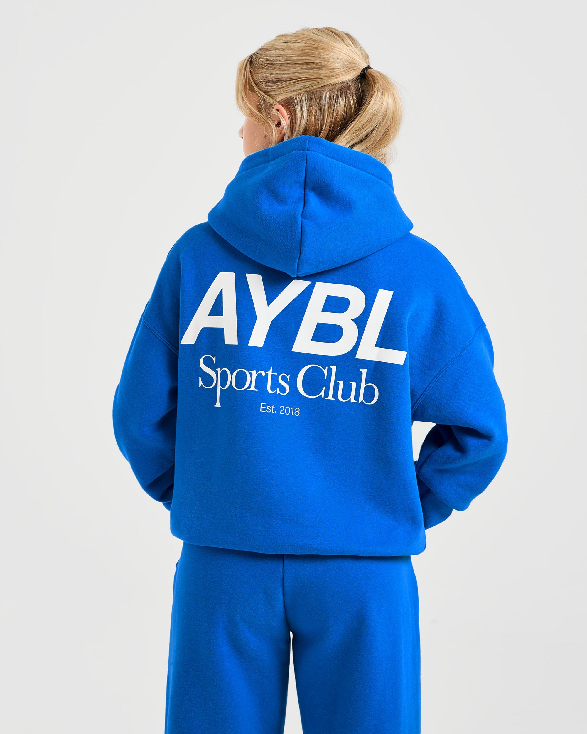 AYBL Sports Club Felpa Oversized - Cobalto