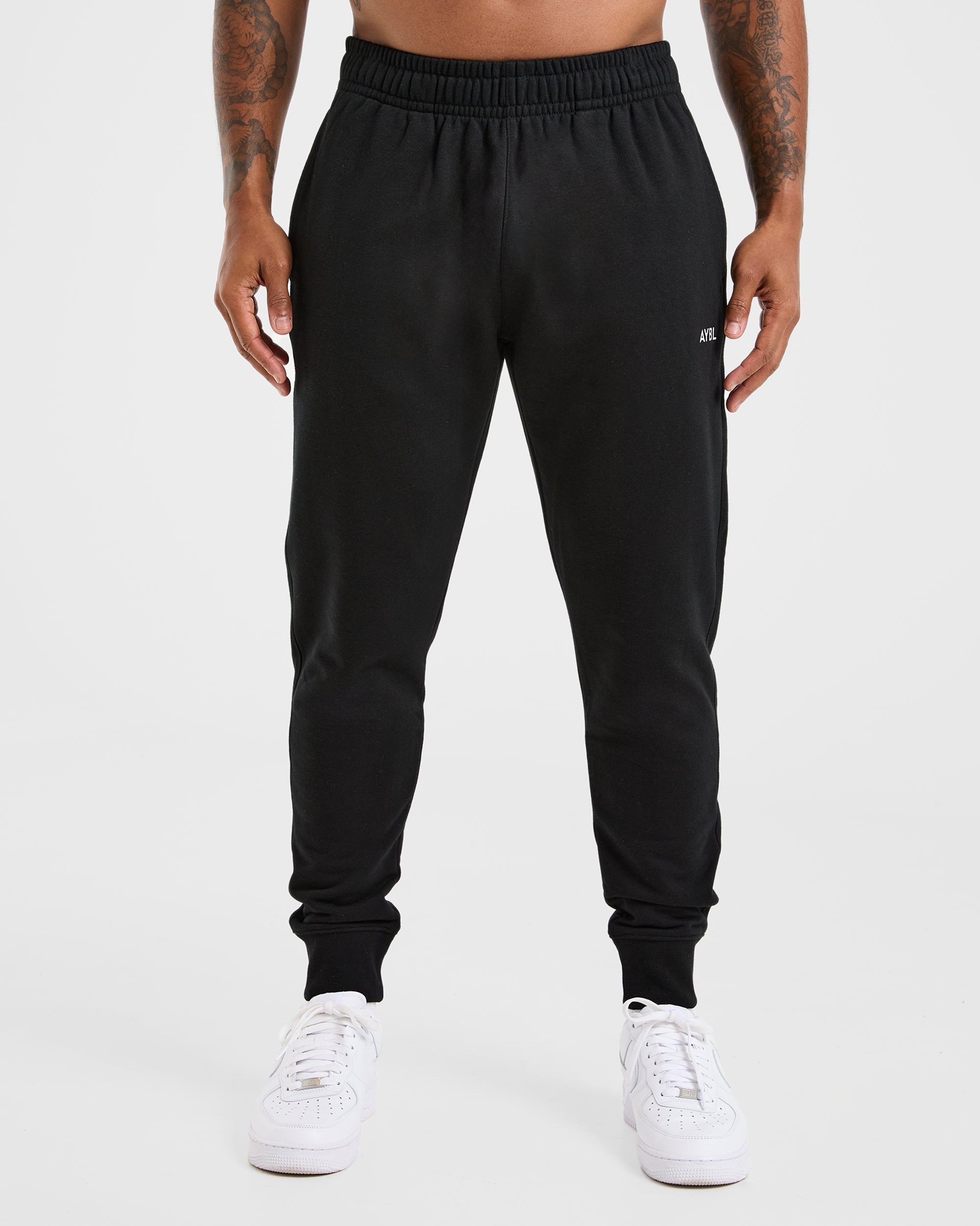 Pantaloncini da Corsa Leggeri Essenziali - Nero