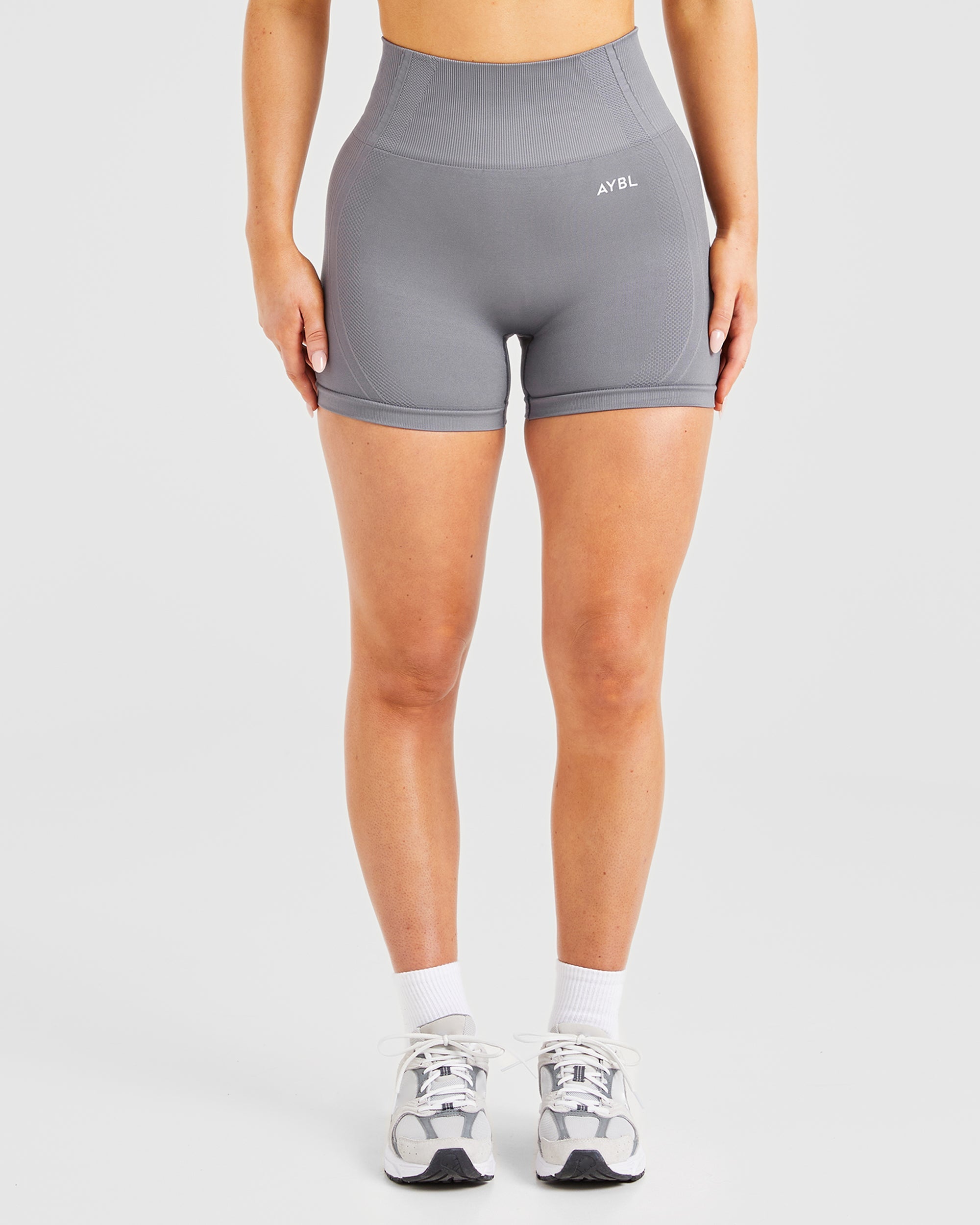 Shorts Senza Cuciture Balance V3 - Grigio Carbone