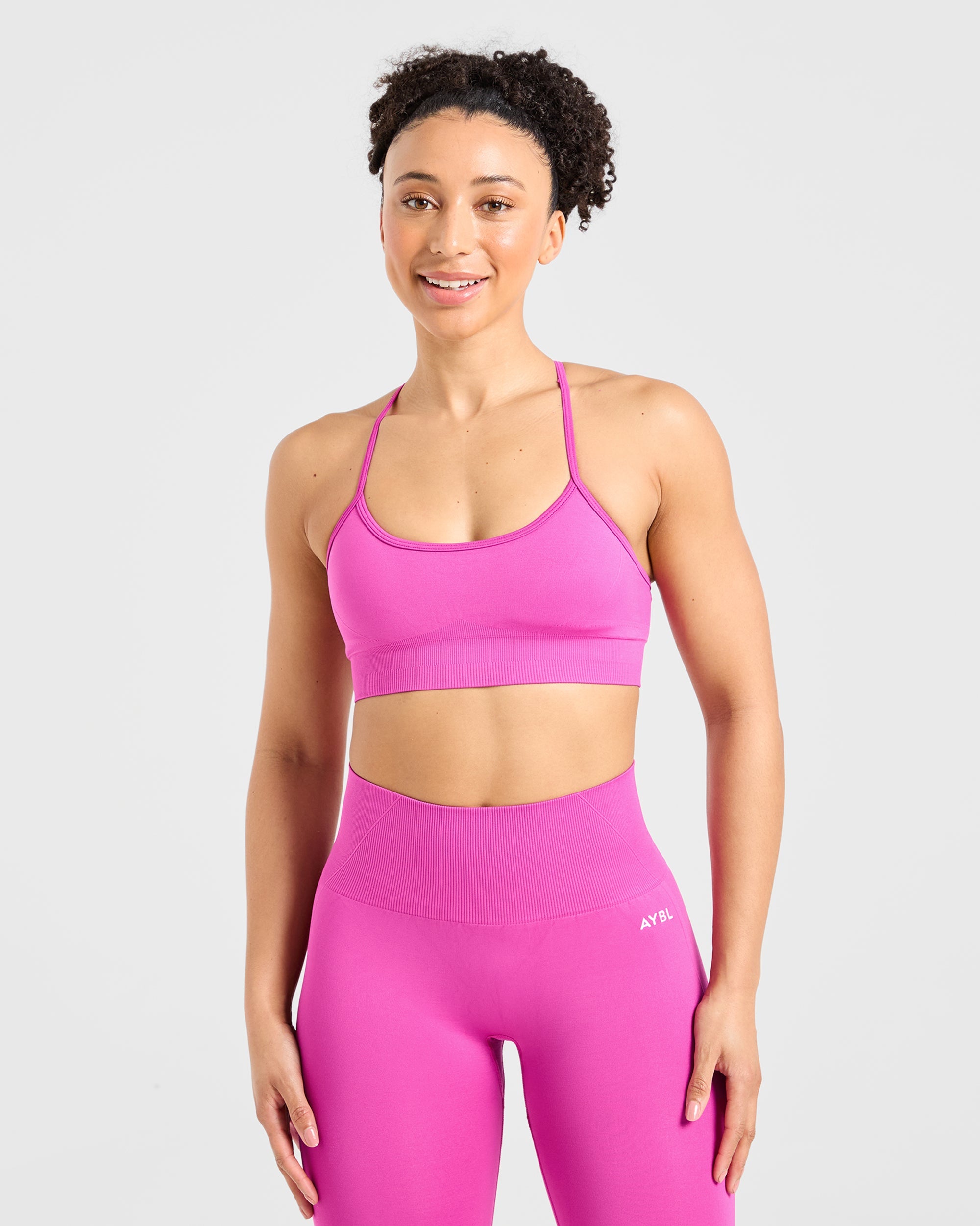 Empower Sports Bra Senza Cuciture - Magenta