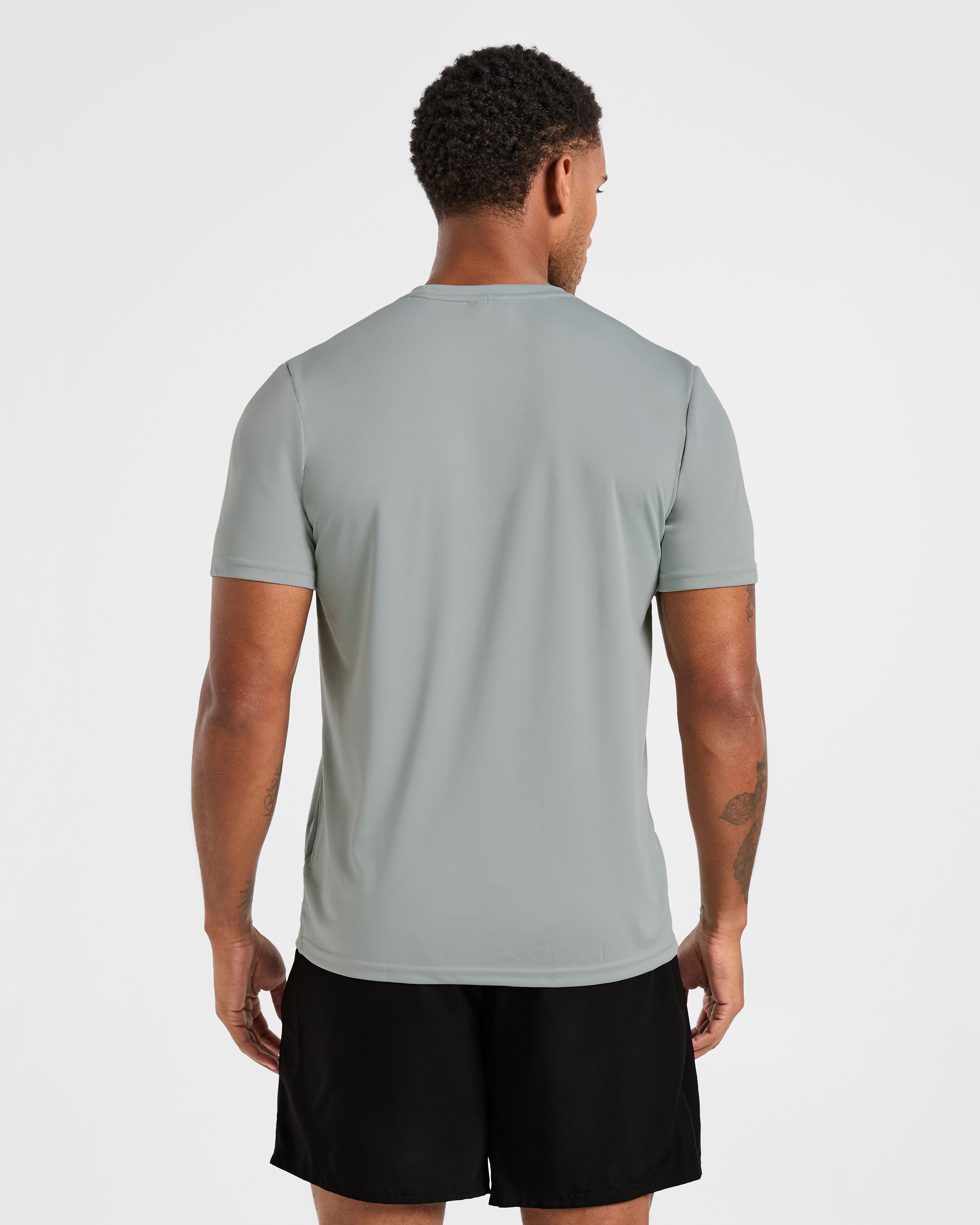 T-shirt Origin - Grigio chiaro