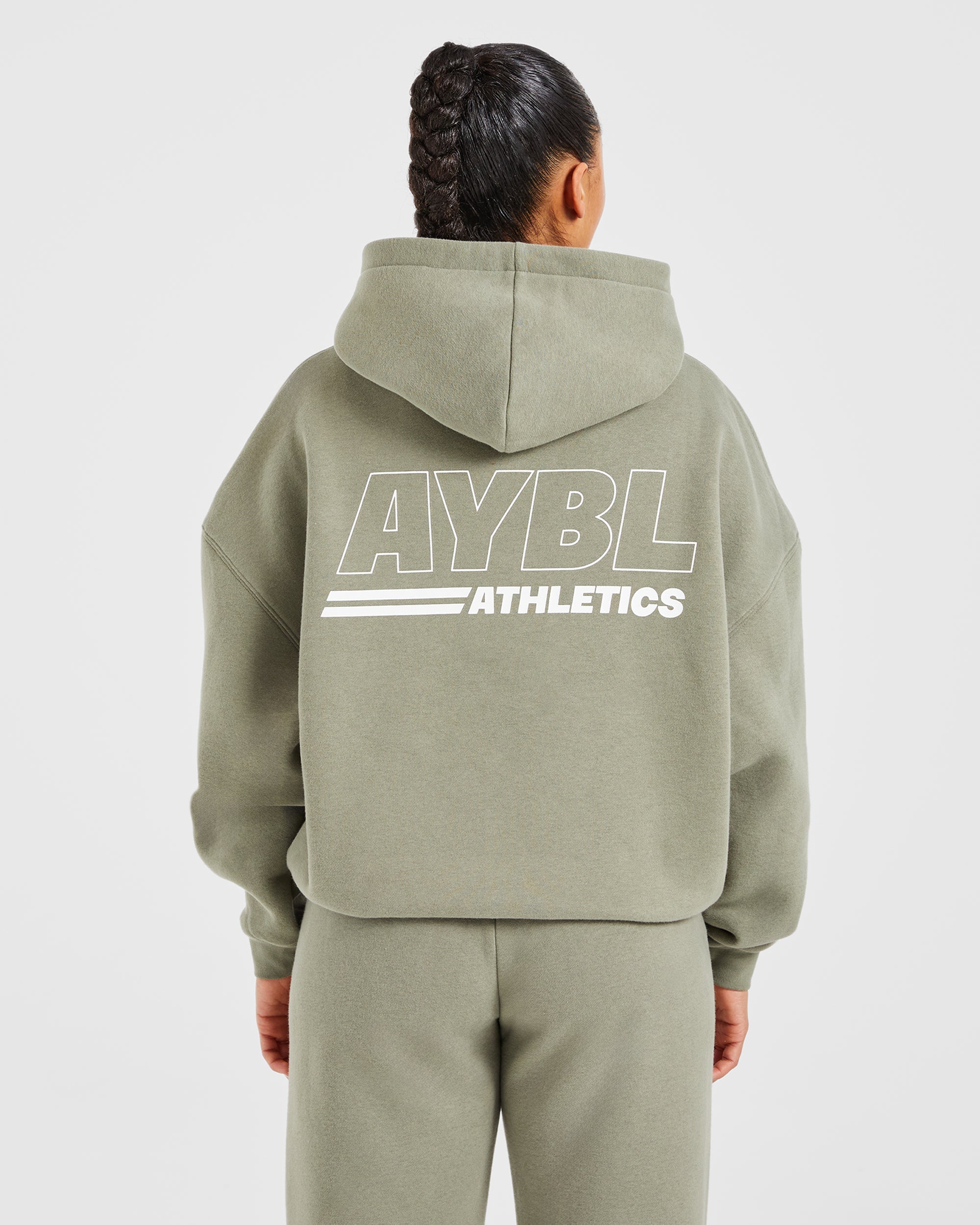 Felpa Oversized da Atletica - Olive Mute