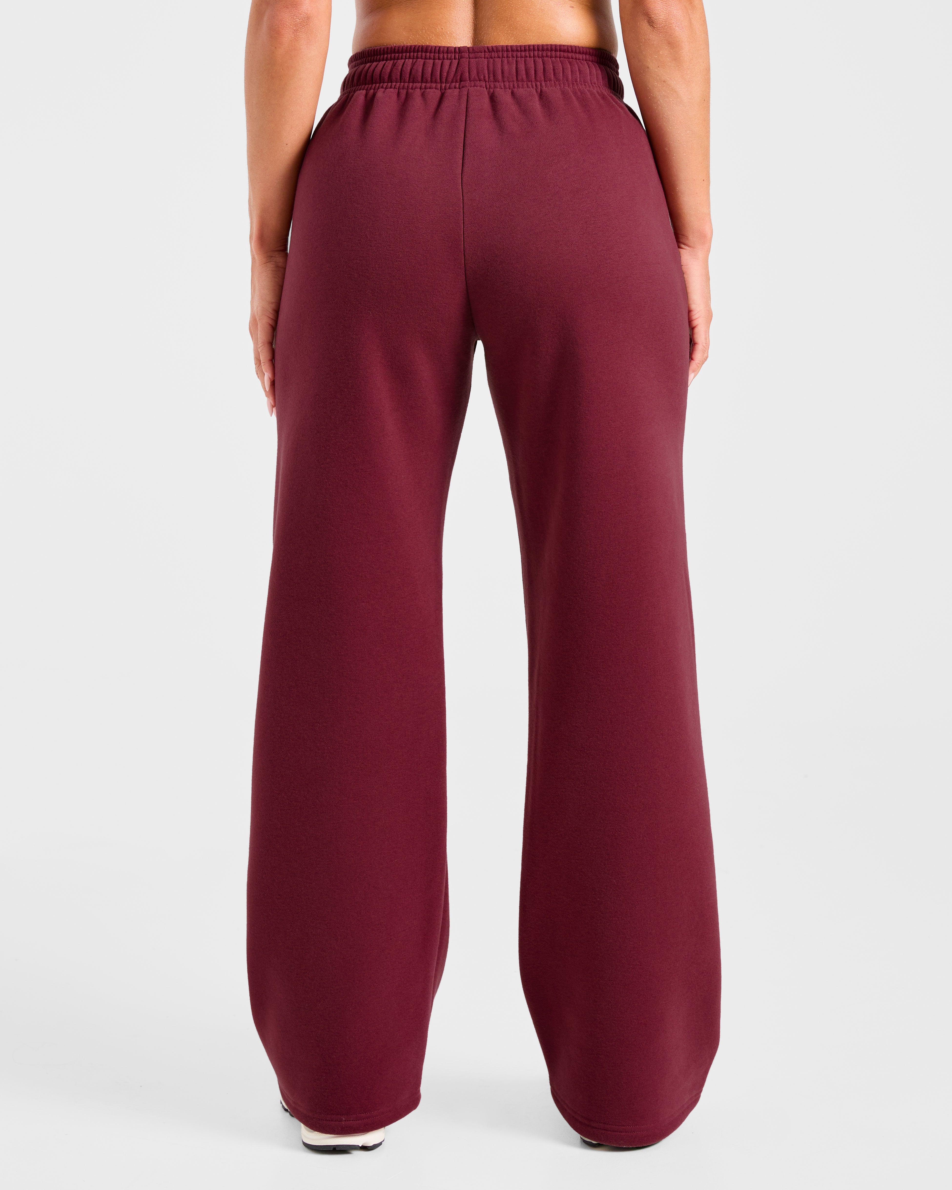 Pantaloncini Jogger a Gamba Dritta Retro Athletics - Rosso Ciliegia/Rosa