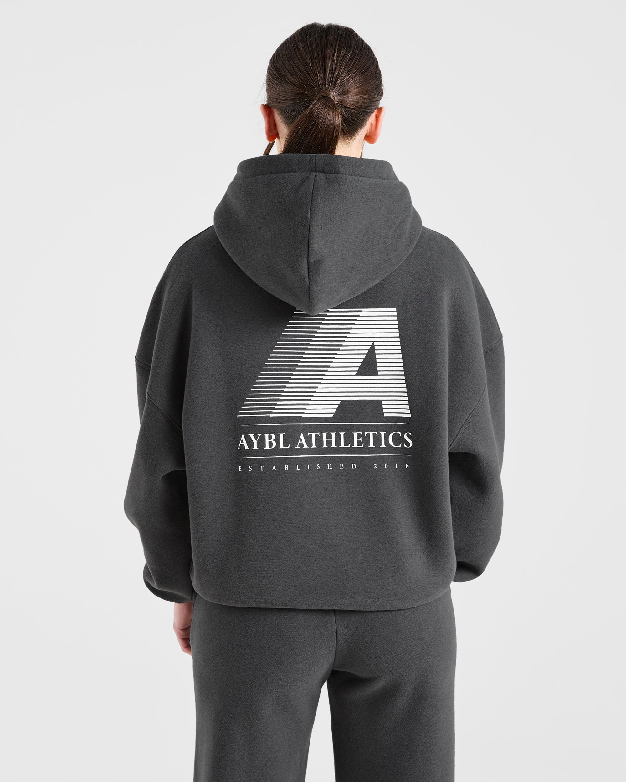 Felpe Oversized Retro Athletics - Grigio