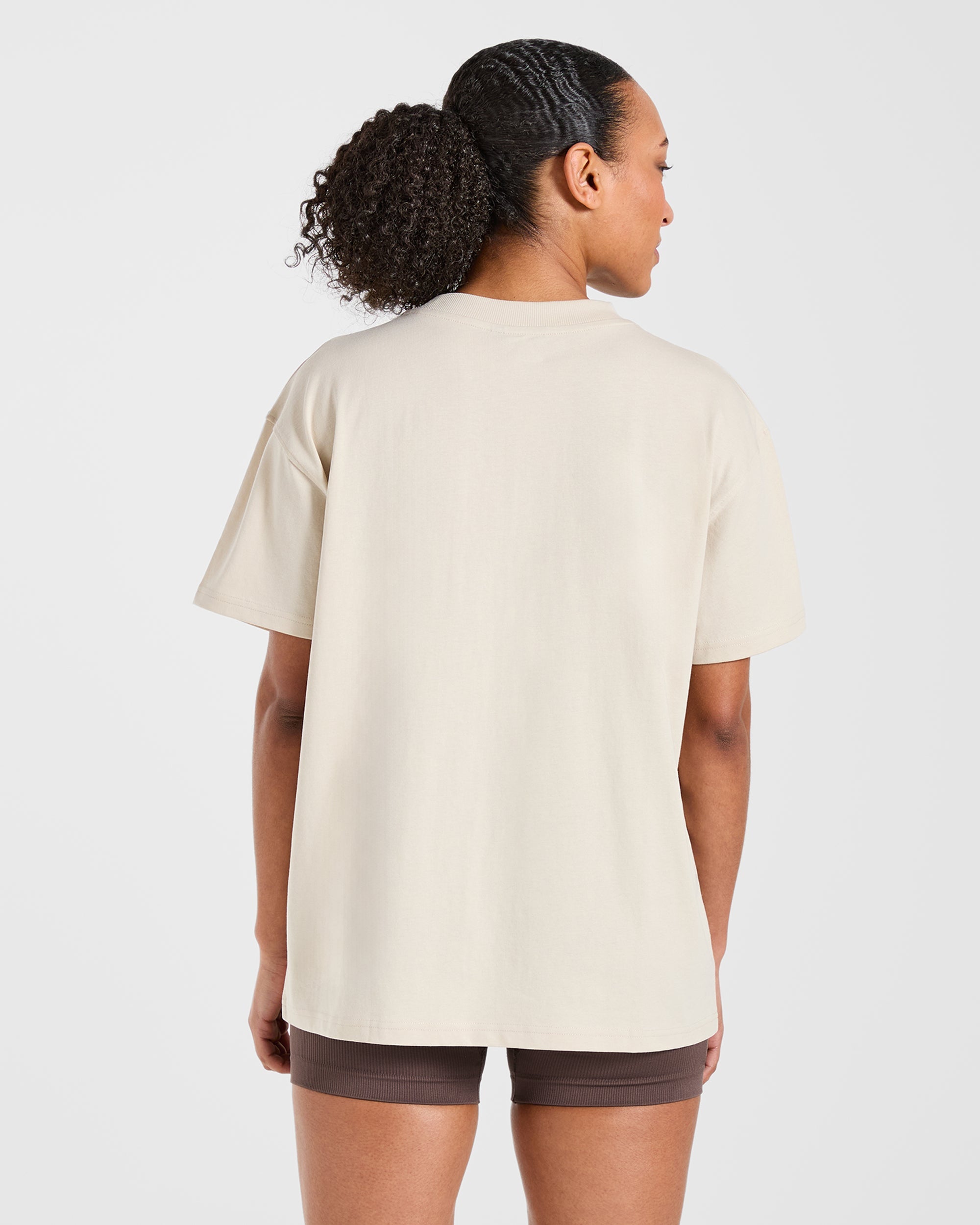 T-Shirt Oversized Legacy Lifts - Beige