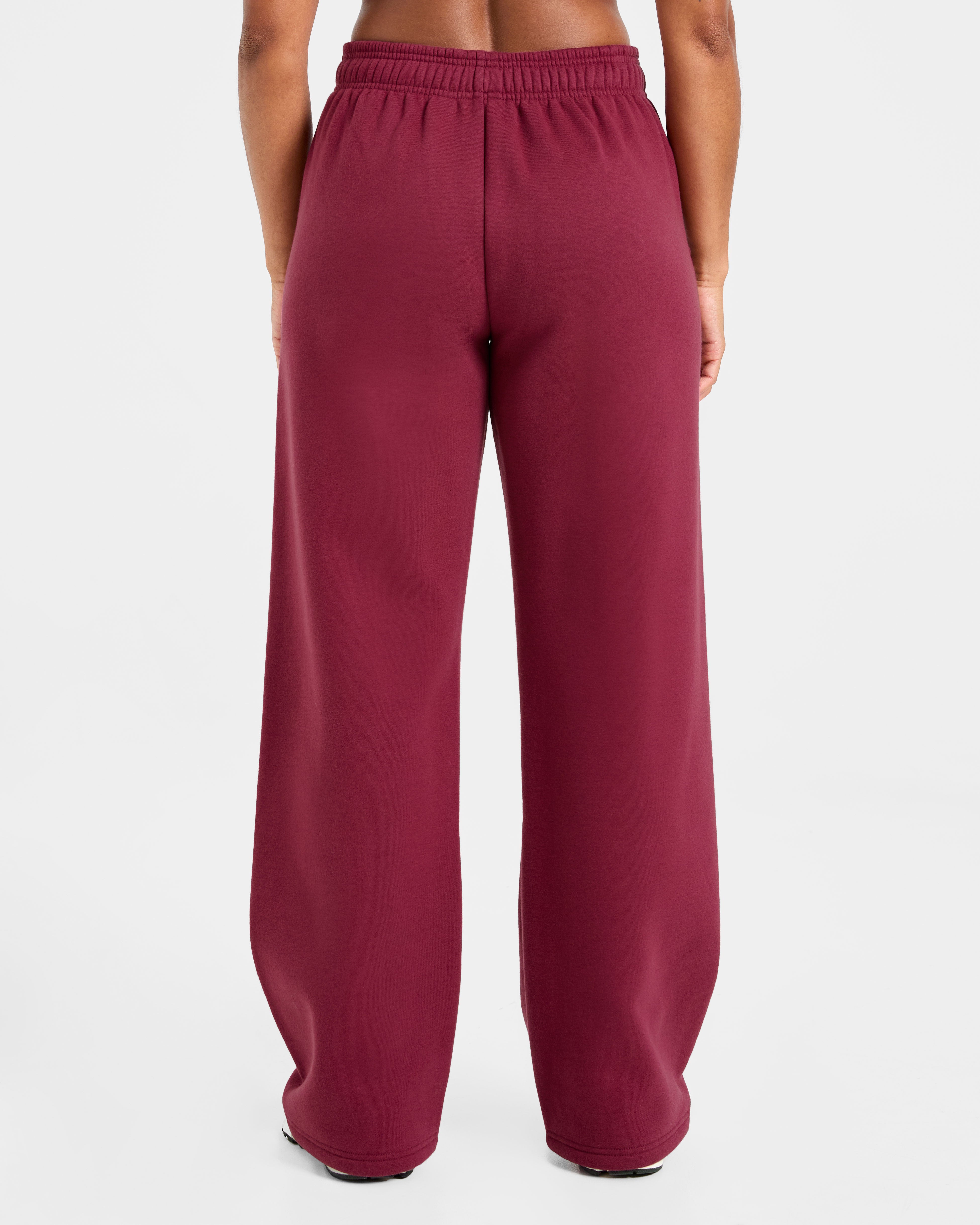 Pantaloncini Larghi in Felpa Classici - Rosa Mute