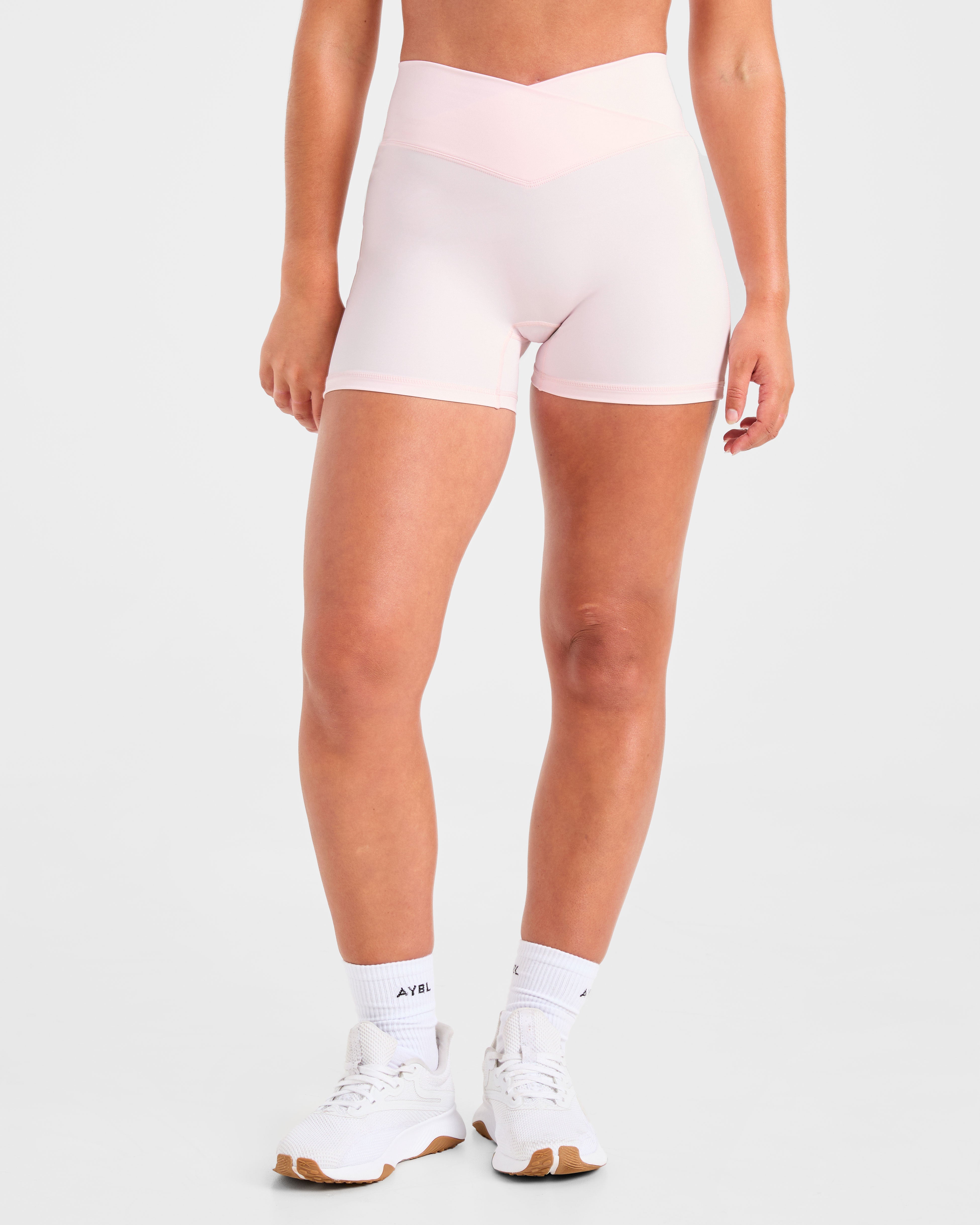Shorts Modellanti Wrap - Rosa Ghiaccio