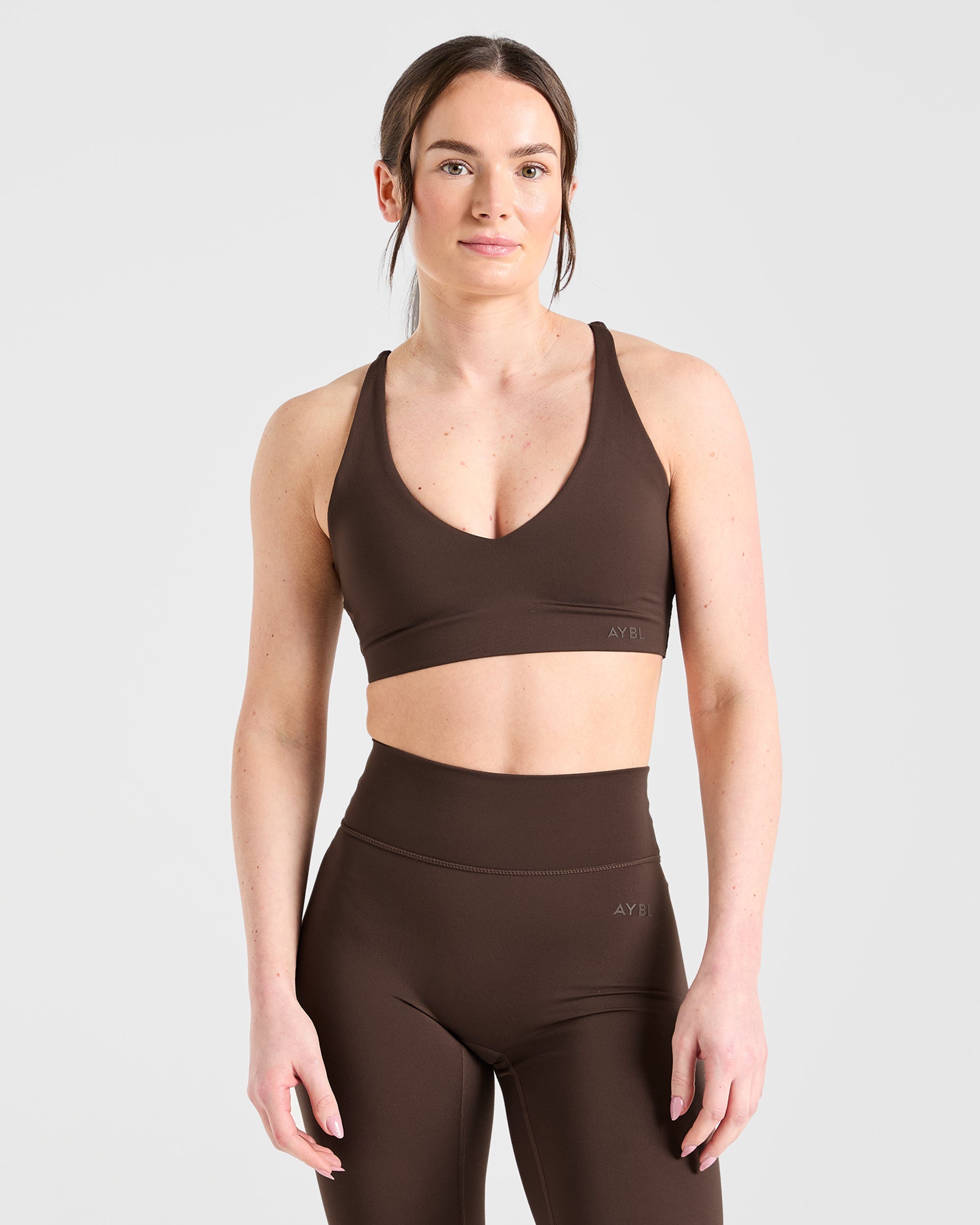 Sports Bra Fondamentale - Marrone