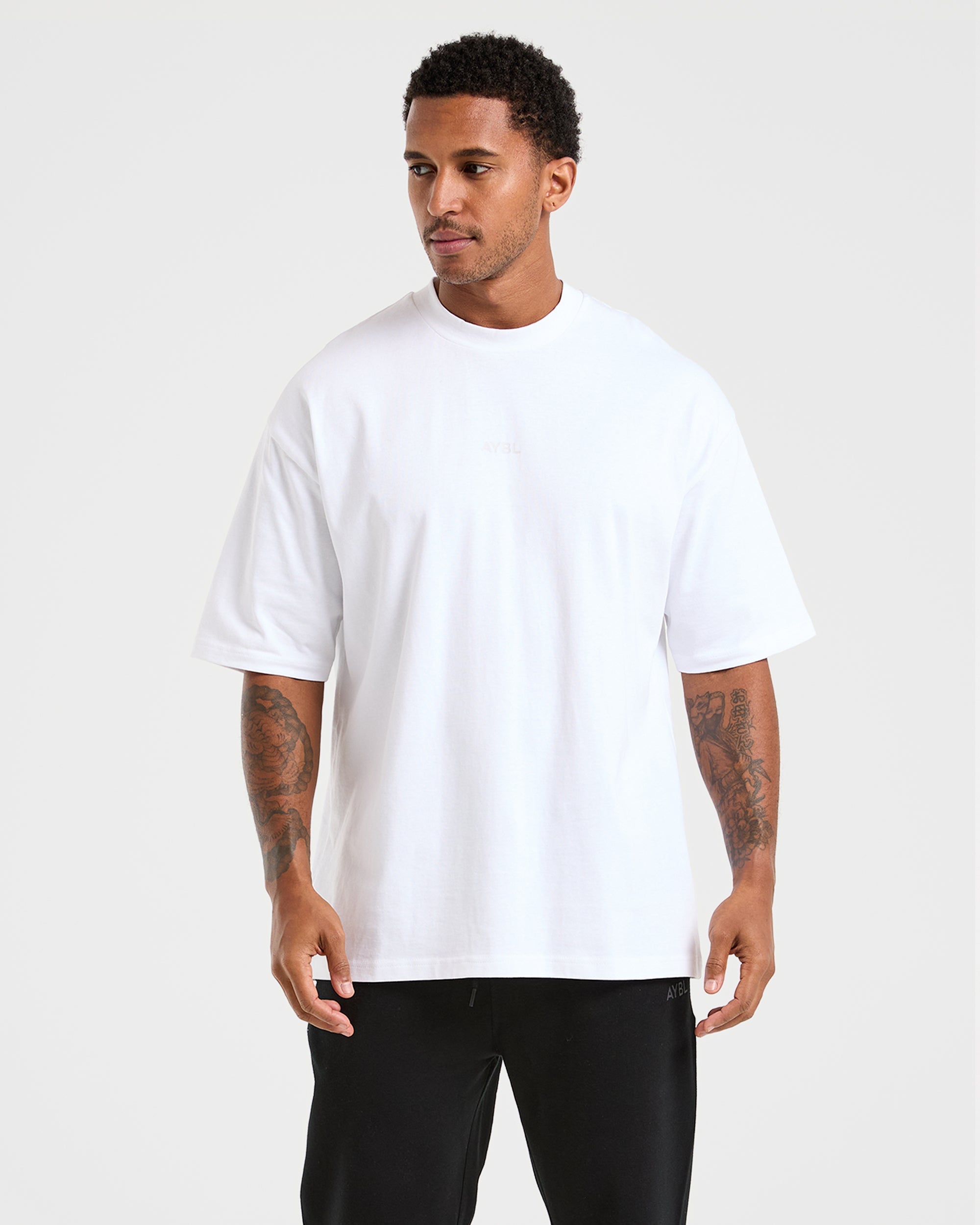 T-shirt Oversized Craft - Bianco