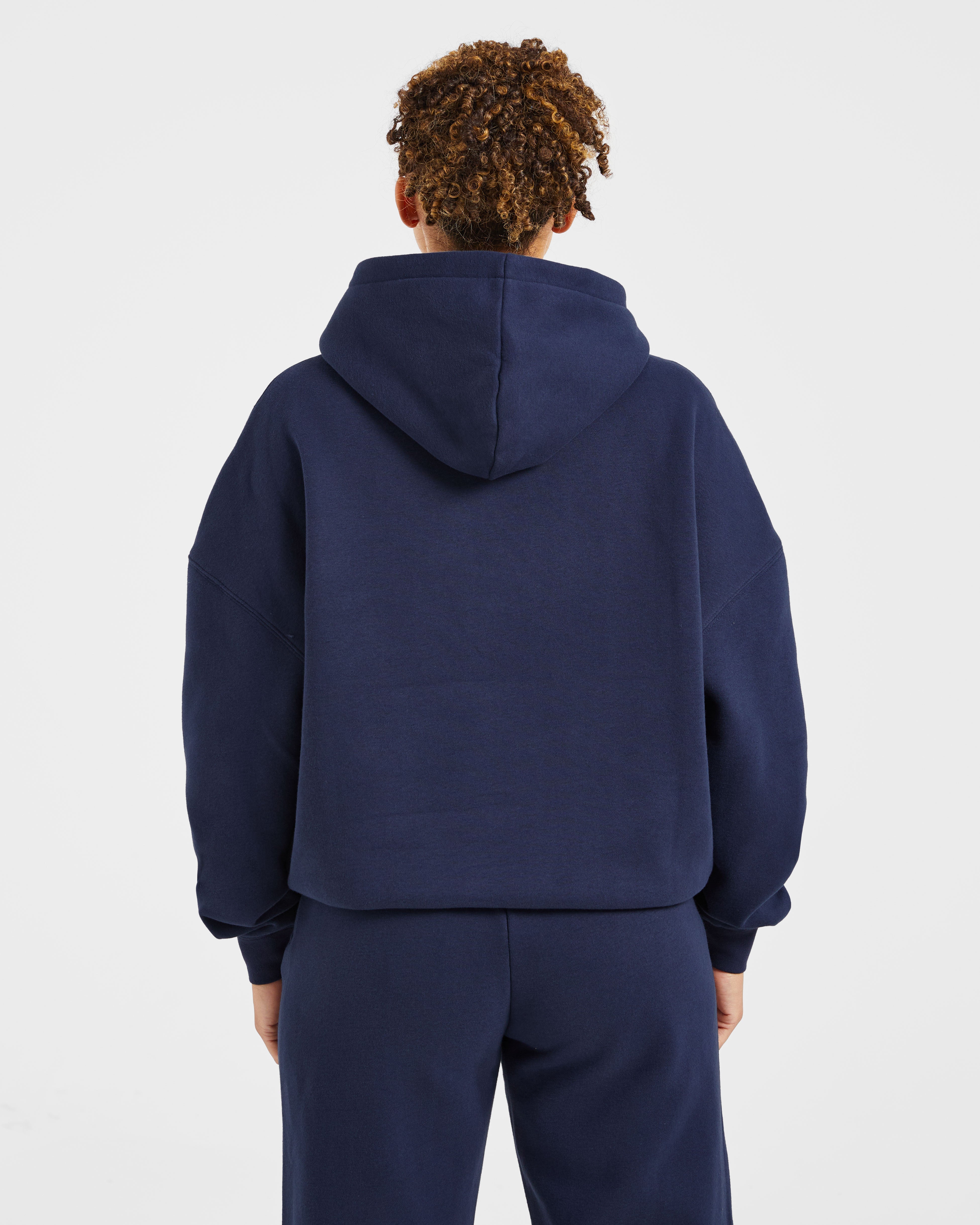 Varsity 2.0 Felpa Oversized - Blu Navy