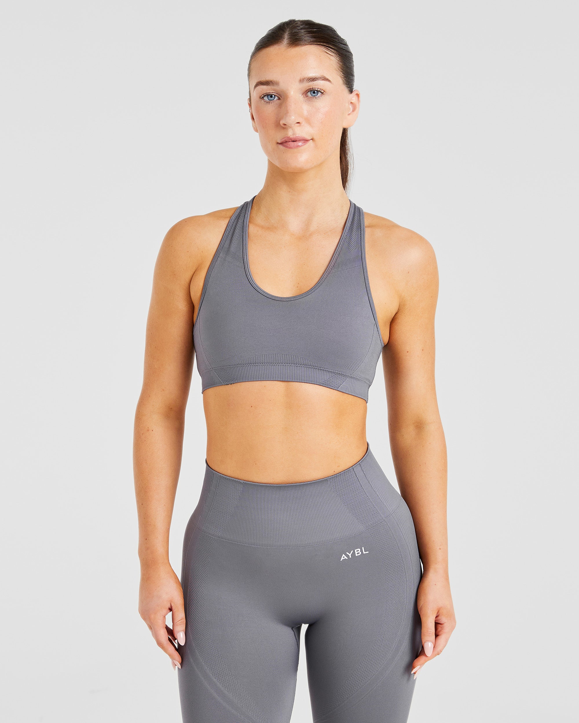 Balance V3 Sports Bra Senza Cuciture - Grigio Carbone