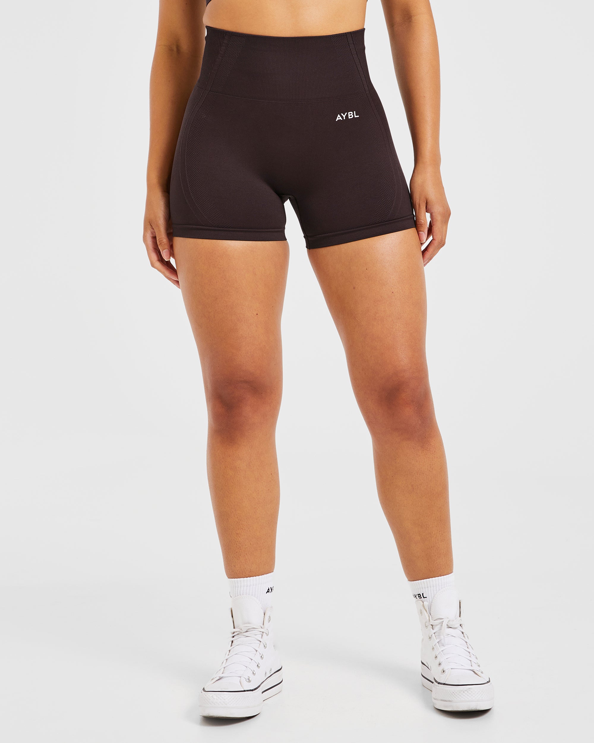 Shorts Senza Cuciture Balance V3 - Marrone Scuro
