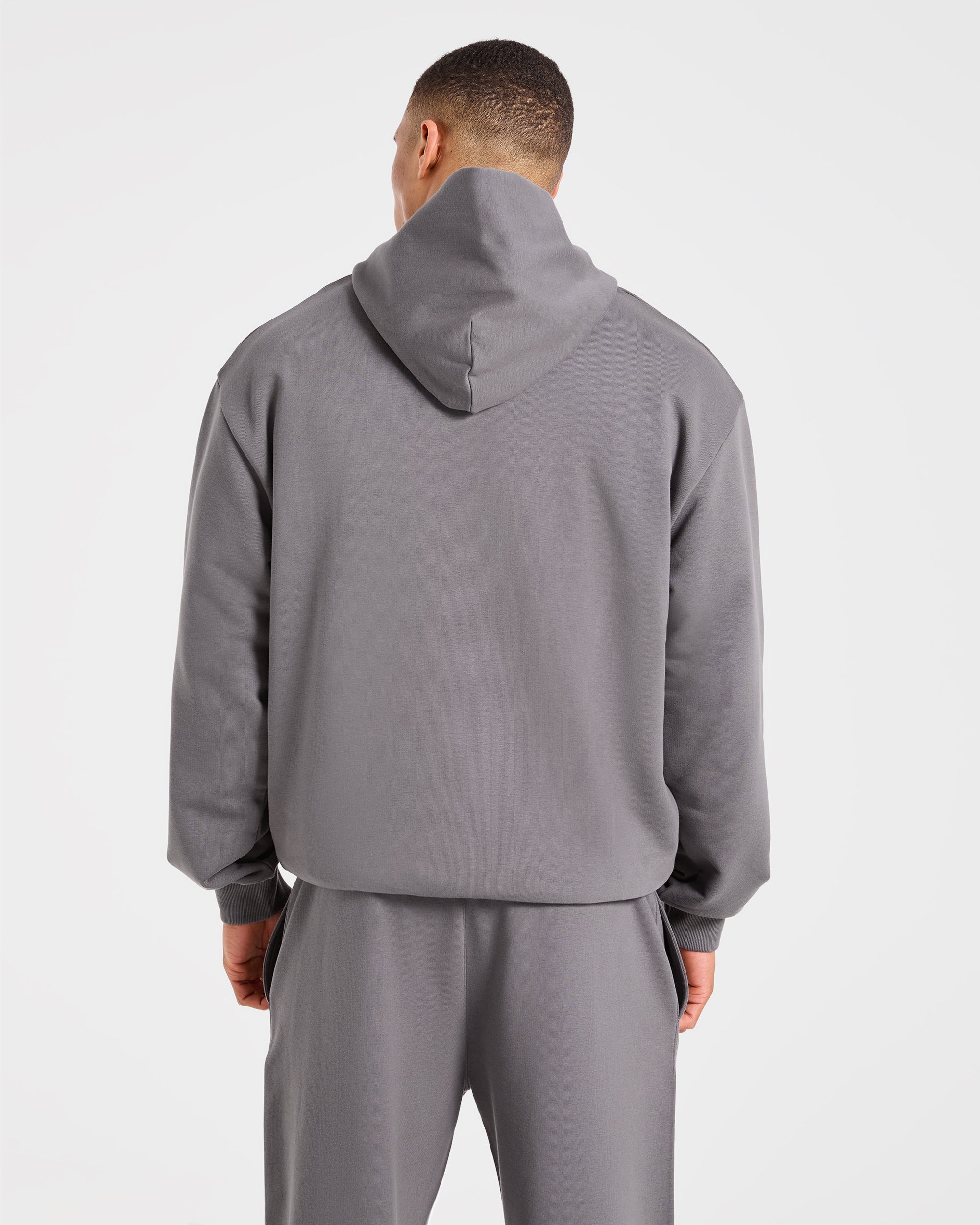 Felpe Oversized Division of Strength - Grigio/Red