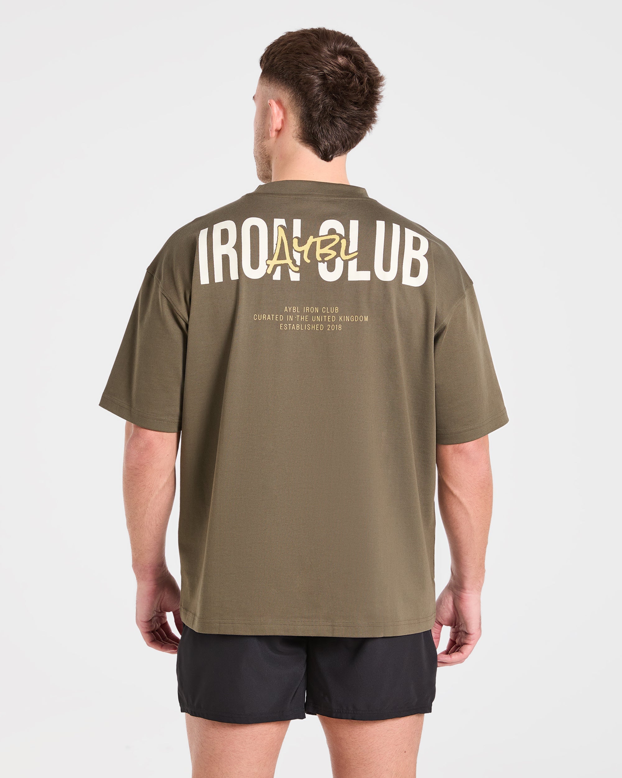 T-shirt oversize Iron AYBL - Verde Oliva