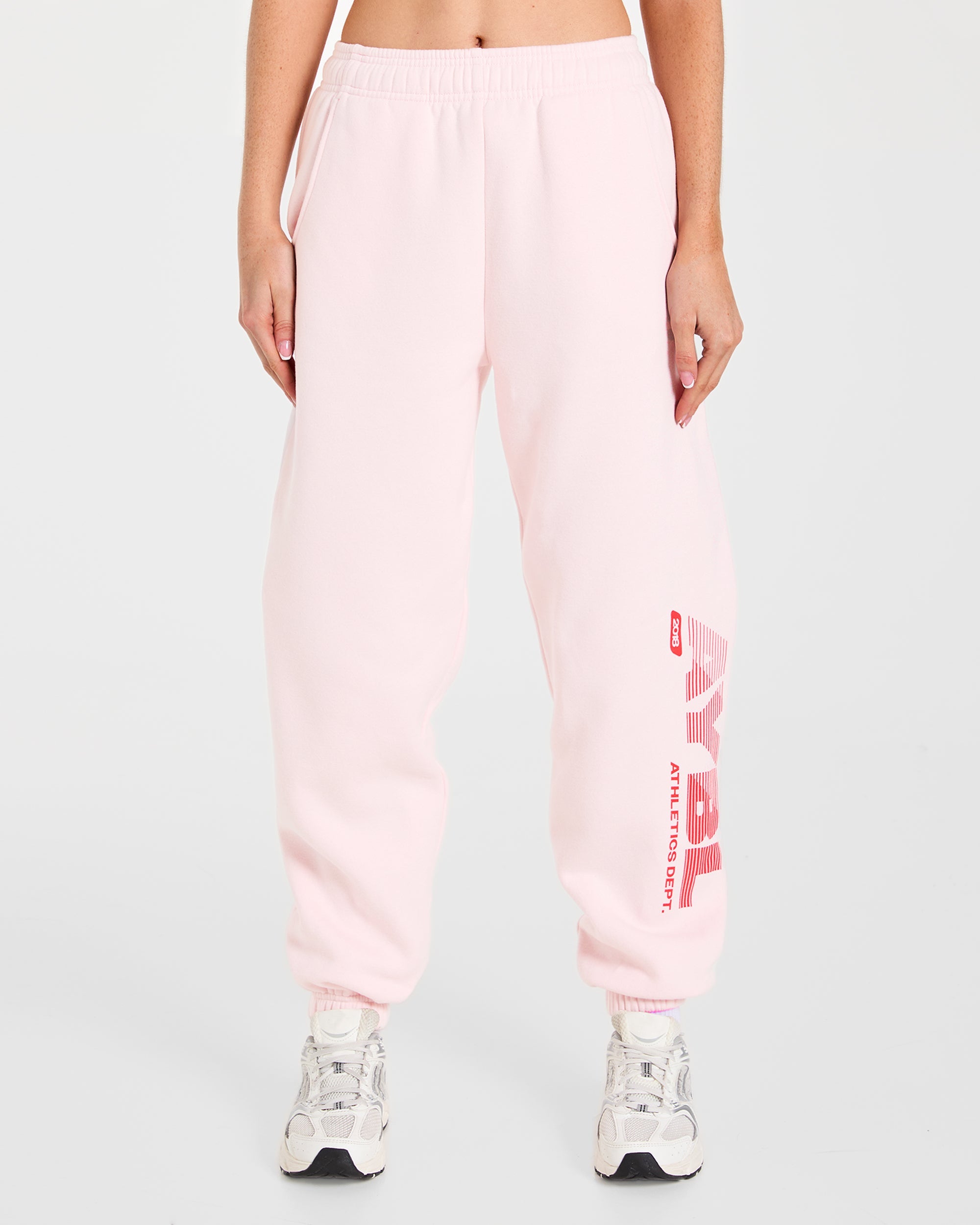 Pantaloncini Larghi Athletics Dept - Rosa