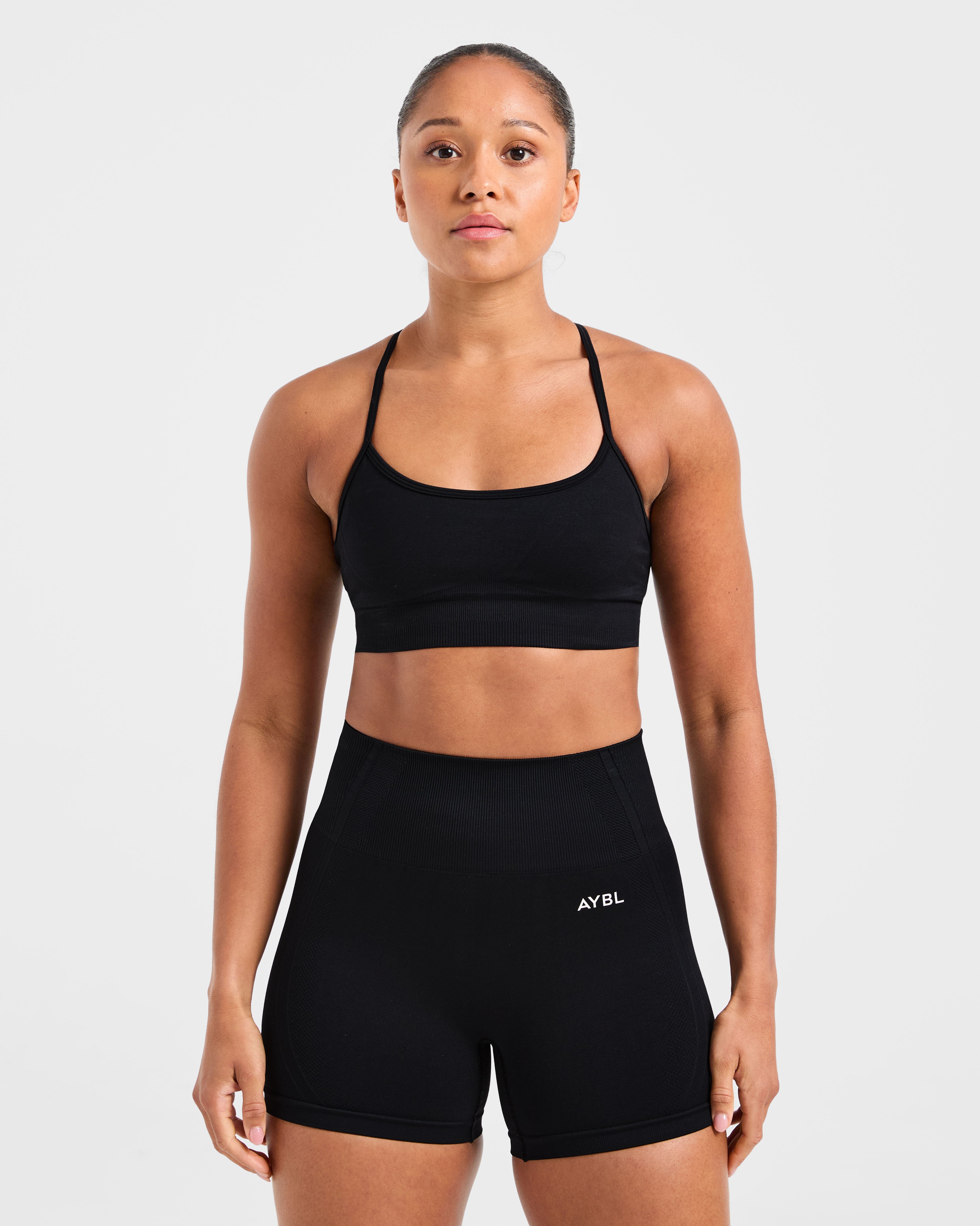 Empower Sports Bra Senza Cuciture - Nero