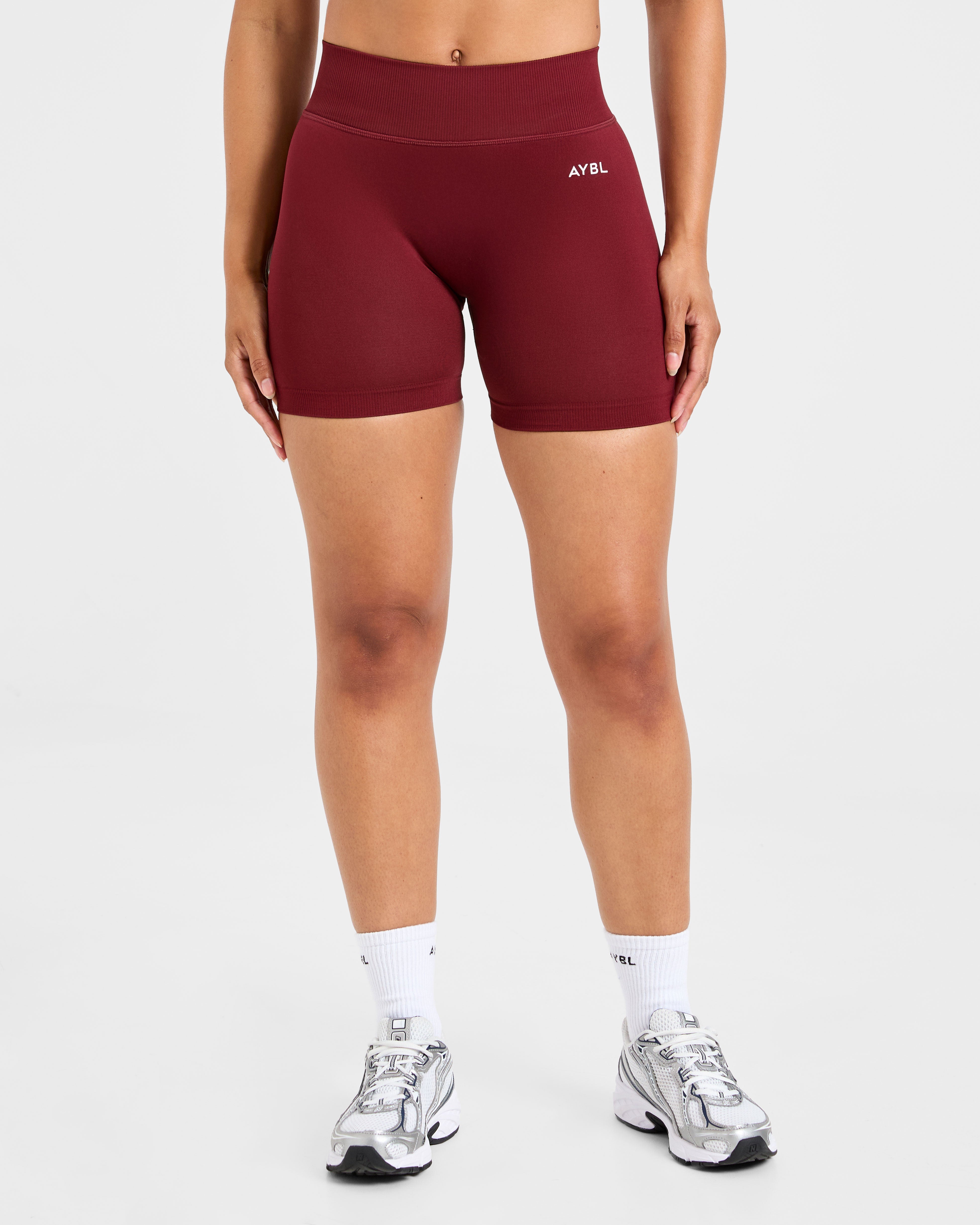 Adapt Seamless Shorts | 4,5" - Rosso Autunnale