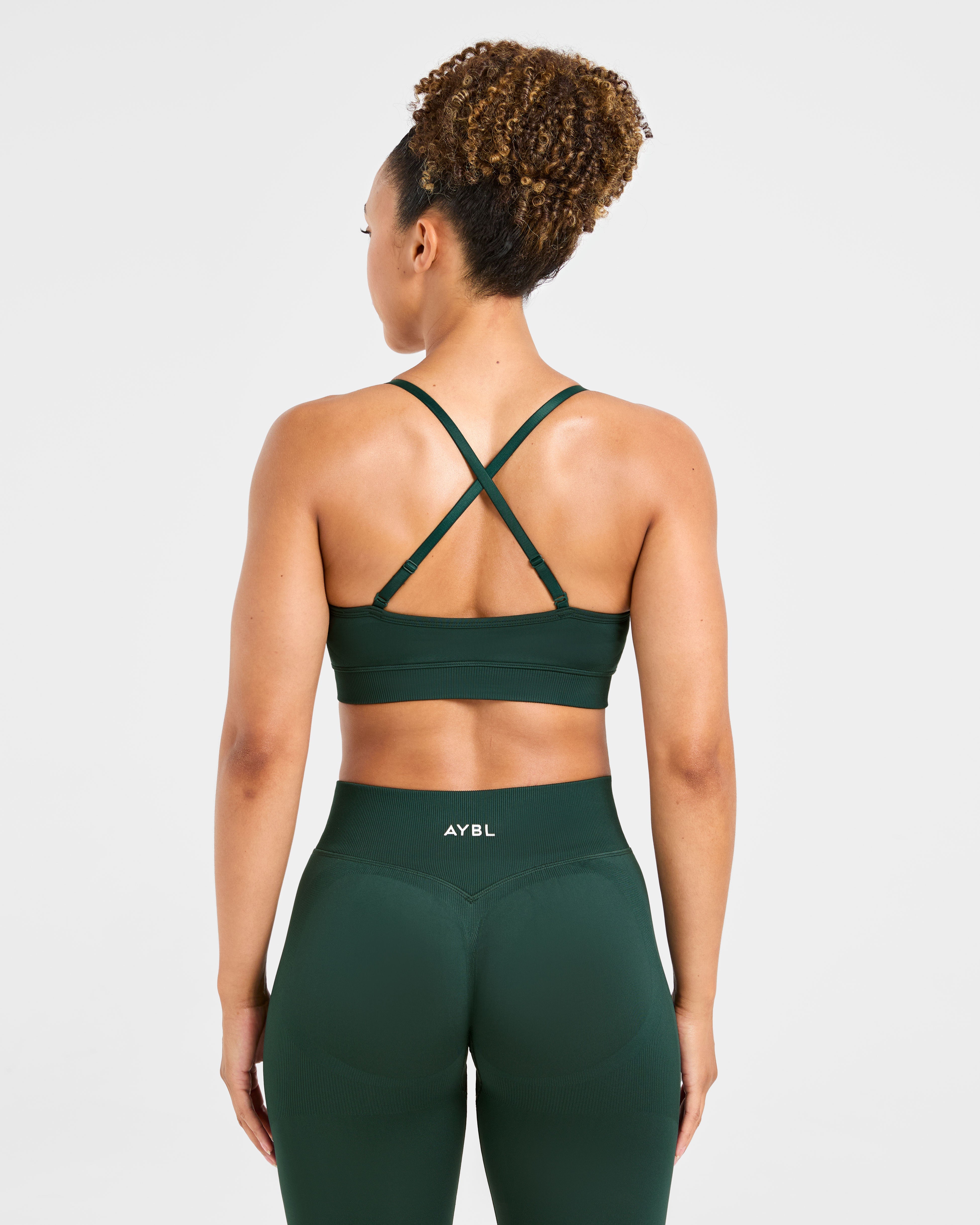 Adapt Sports Bra Senza Cuciture - Bosco Profondo