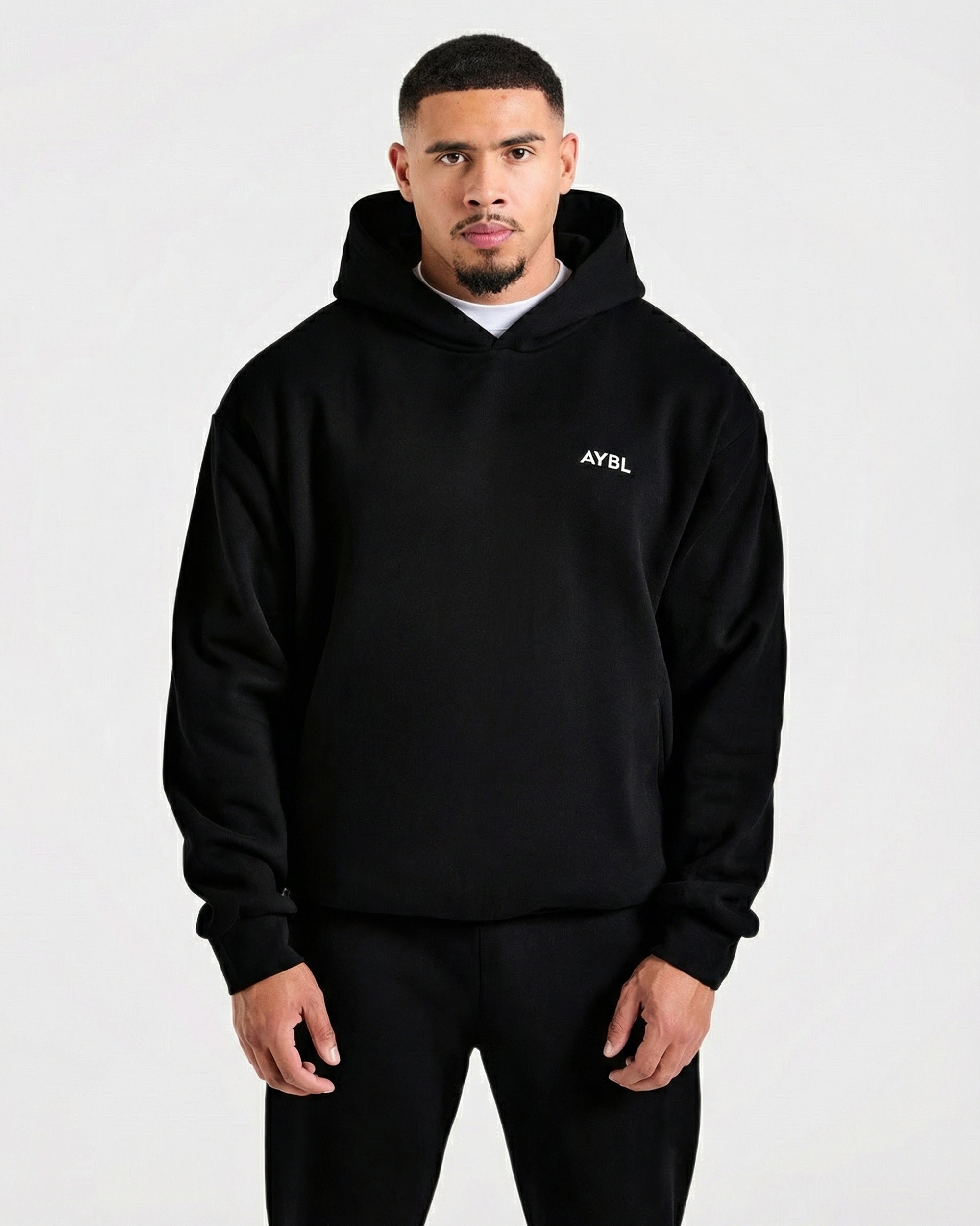 Essential Oversized Hoodie - Nero