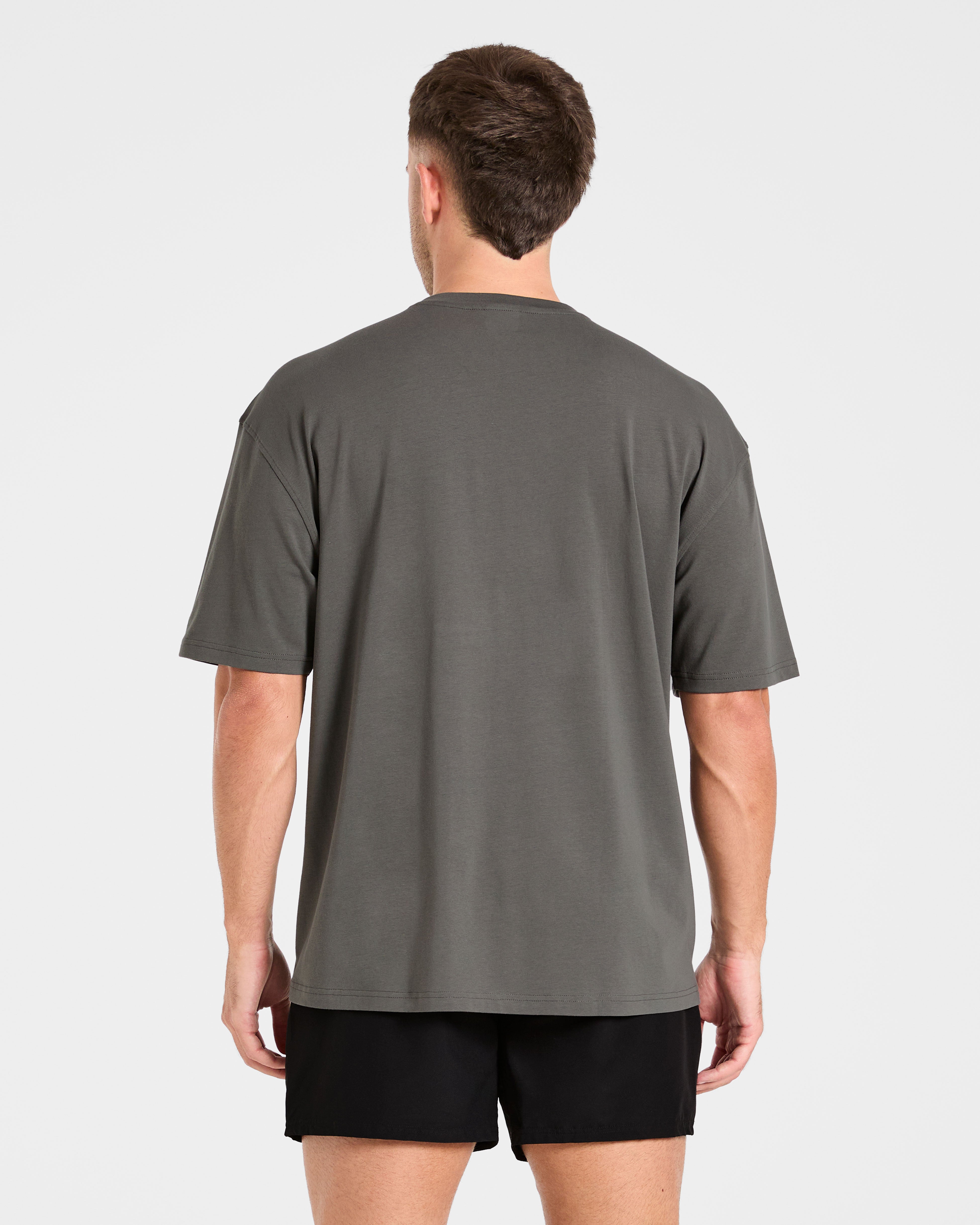 T-shirt Oversized Force - Grigio