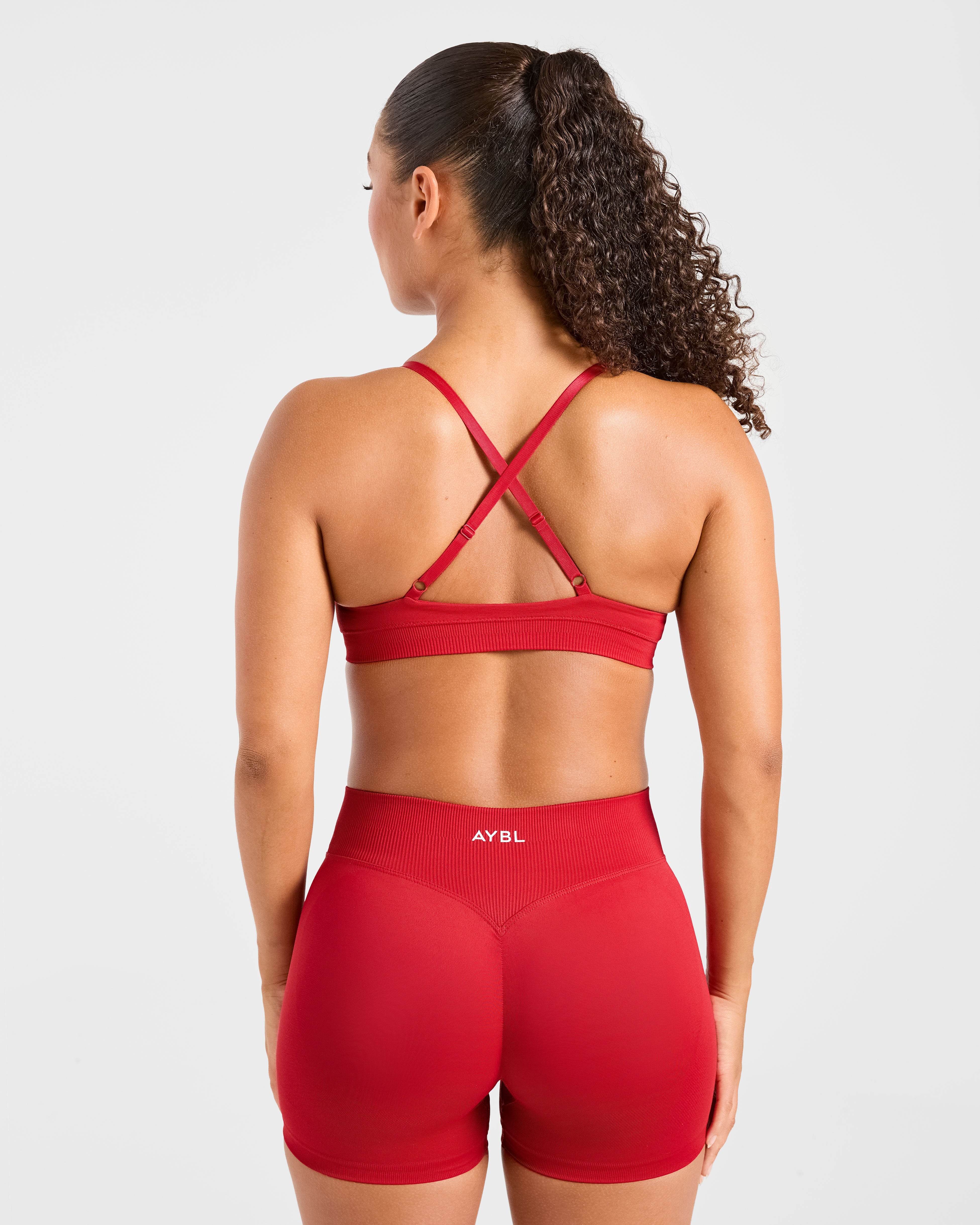 Sports Bra Senza Cuciture Enhance - Rosso
