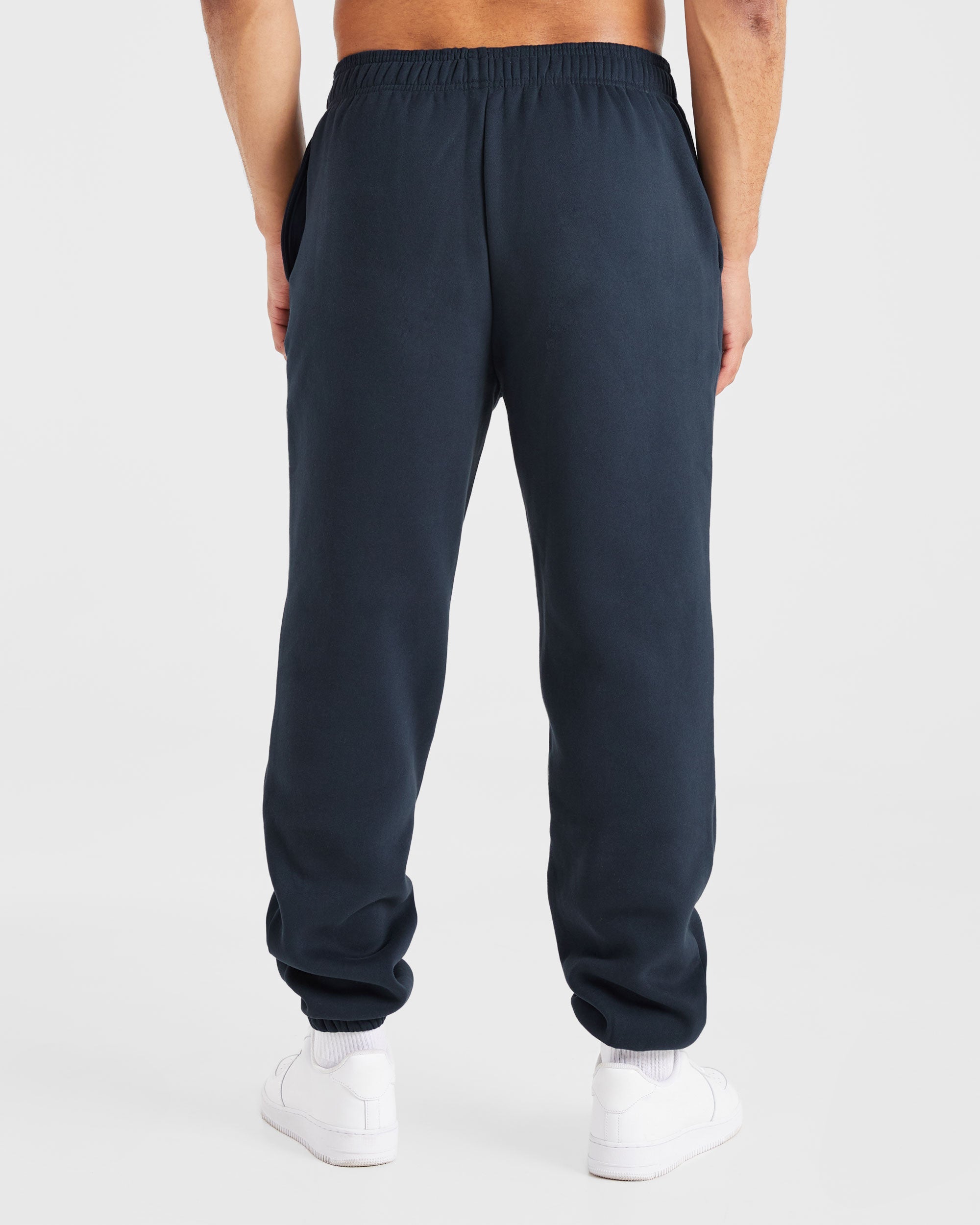 Pantaloni Jogger Incisi - Blu Navy